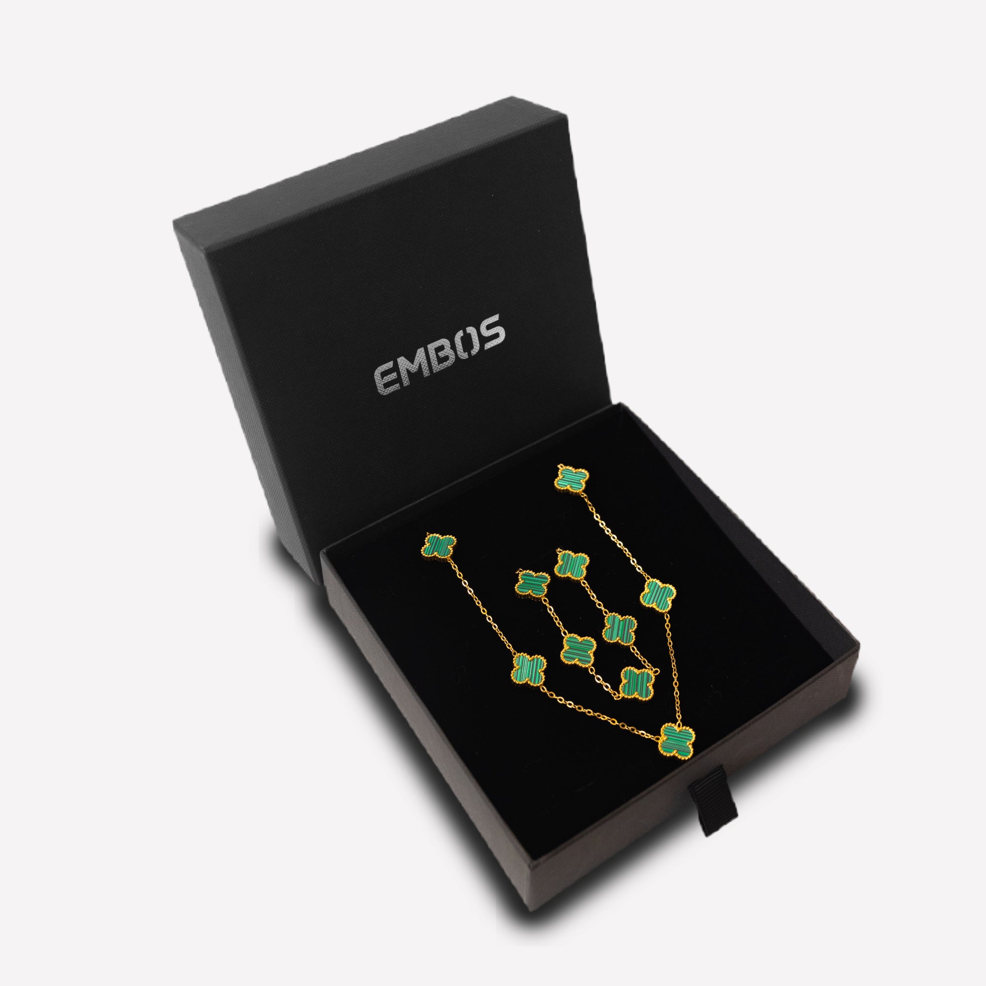 Clover Set (Gold/Green)