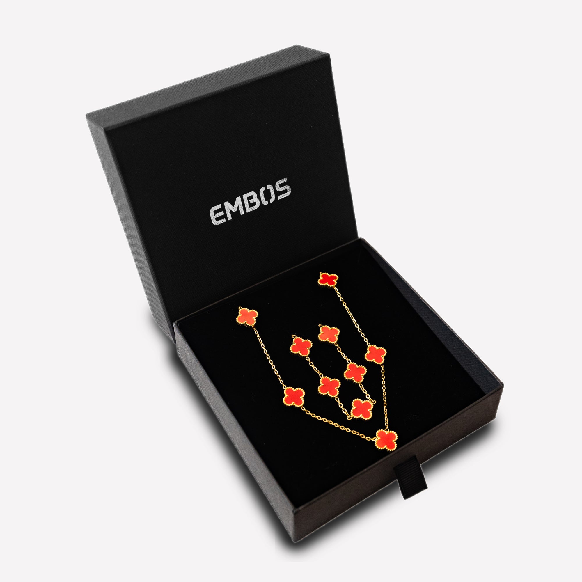 Clover Set (Gold/Red)