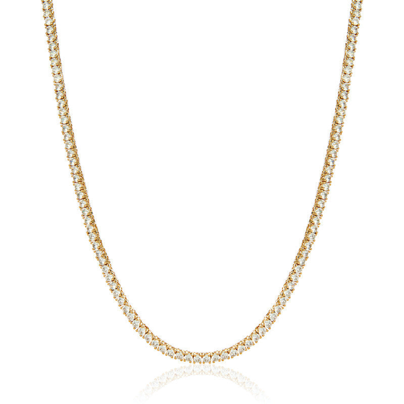 Tennis Chain (Gold) 3mm