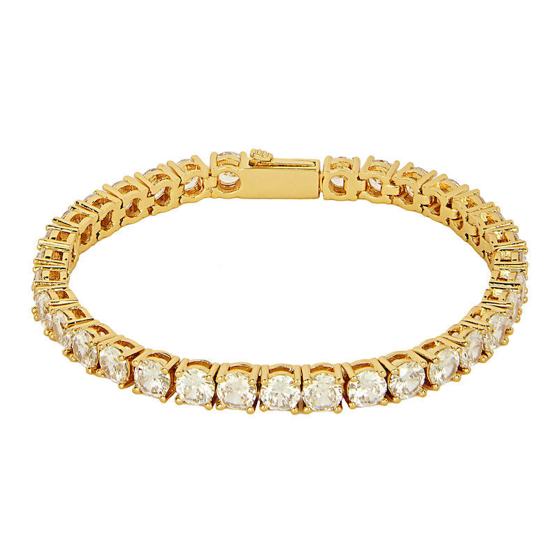 Tennis Bracelet (Gold) 5mm