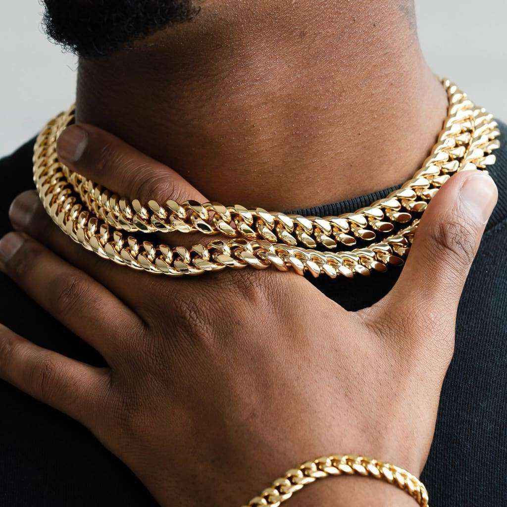Miami Cuban Chain (Gold) 12mm