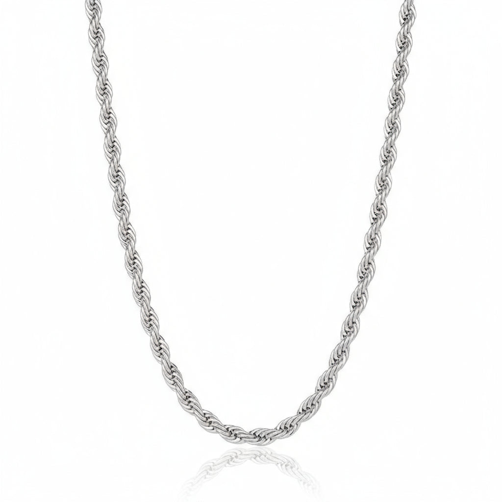 Rope Chain (Silver) 6mm