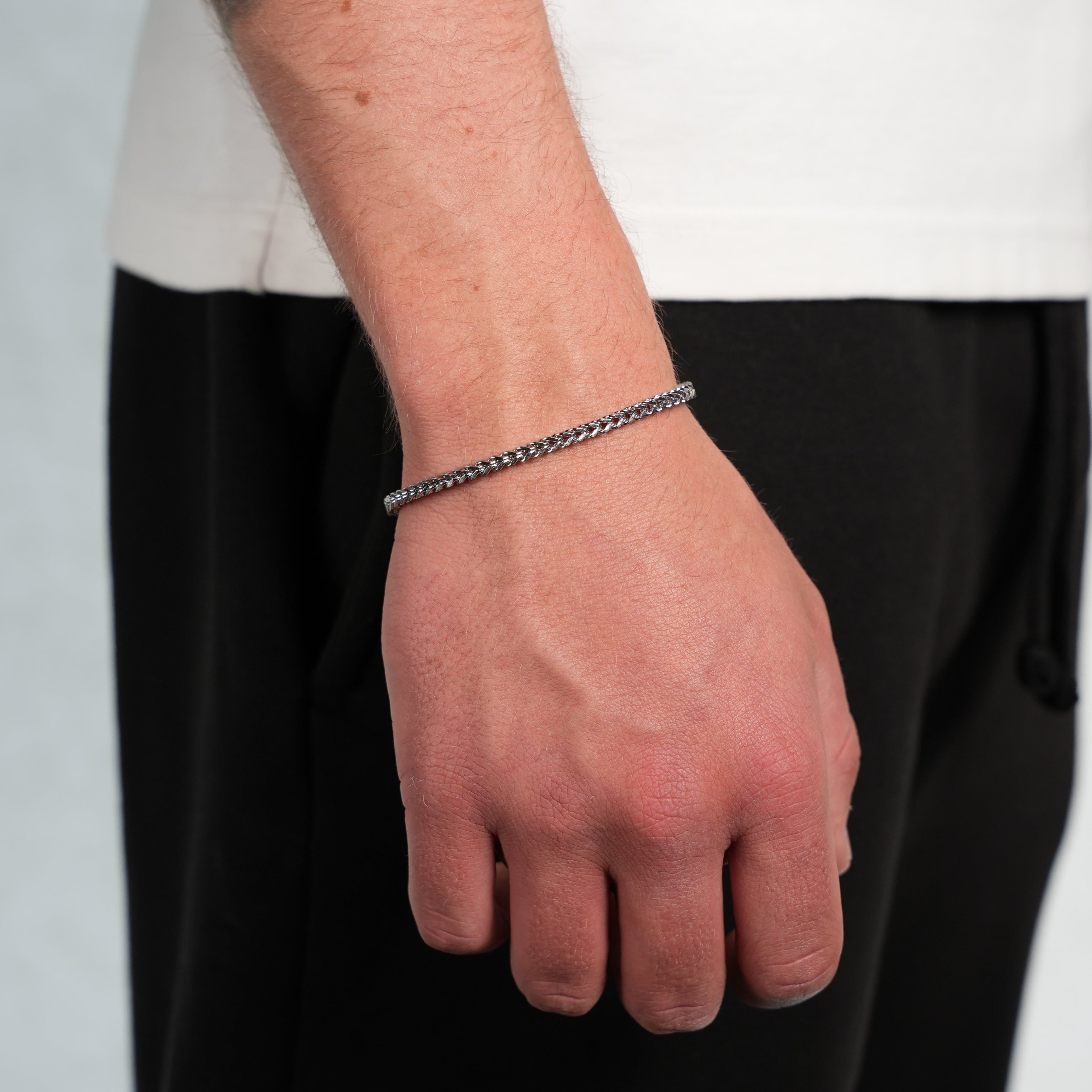 Cobra Bracelet (Silver) 3mm