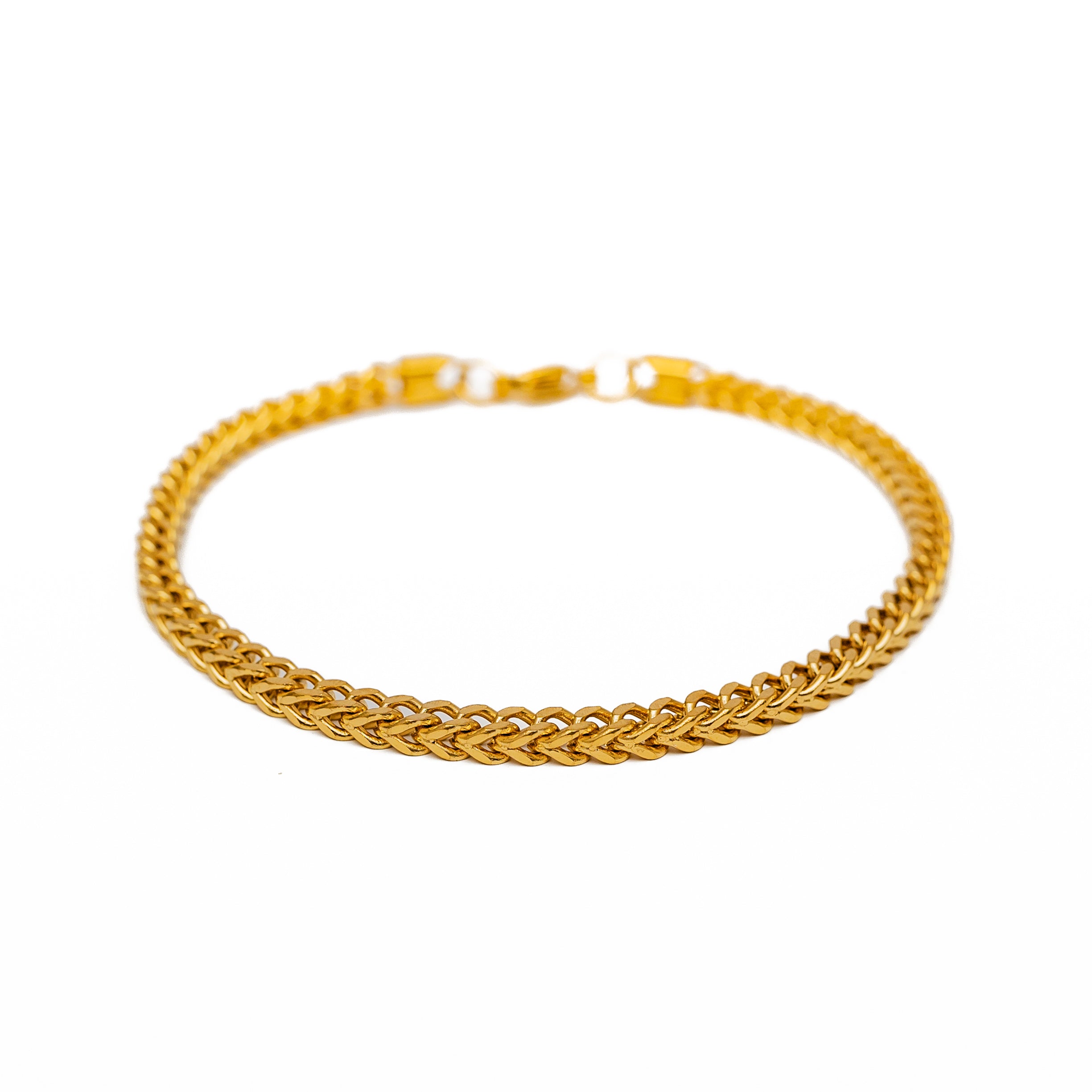 Cobra Bracelet (Gold) 3mm