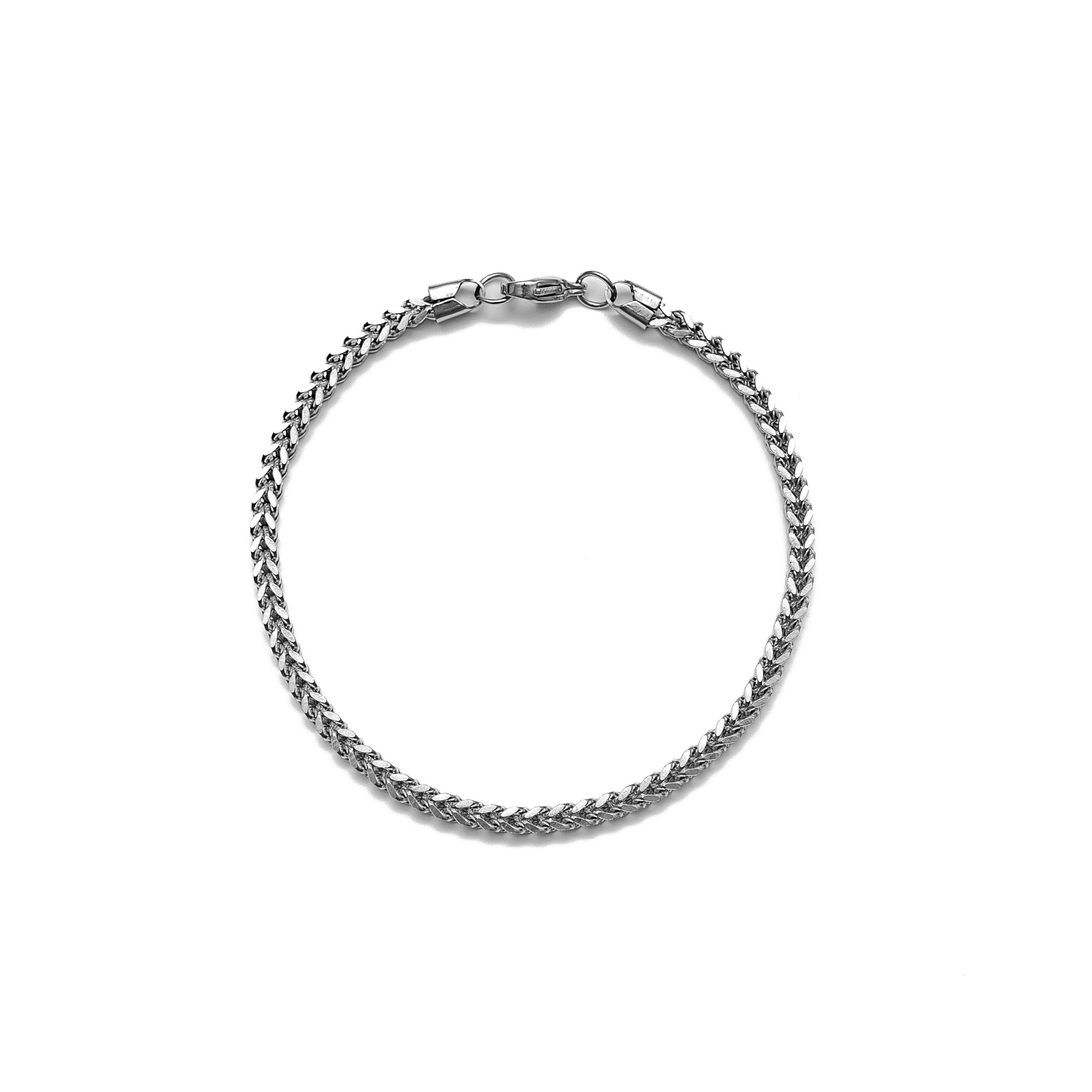 Cobra Bracelet (Silver) 3mm