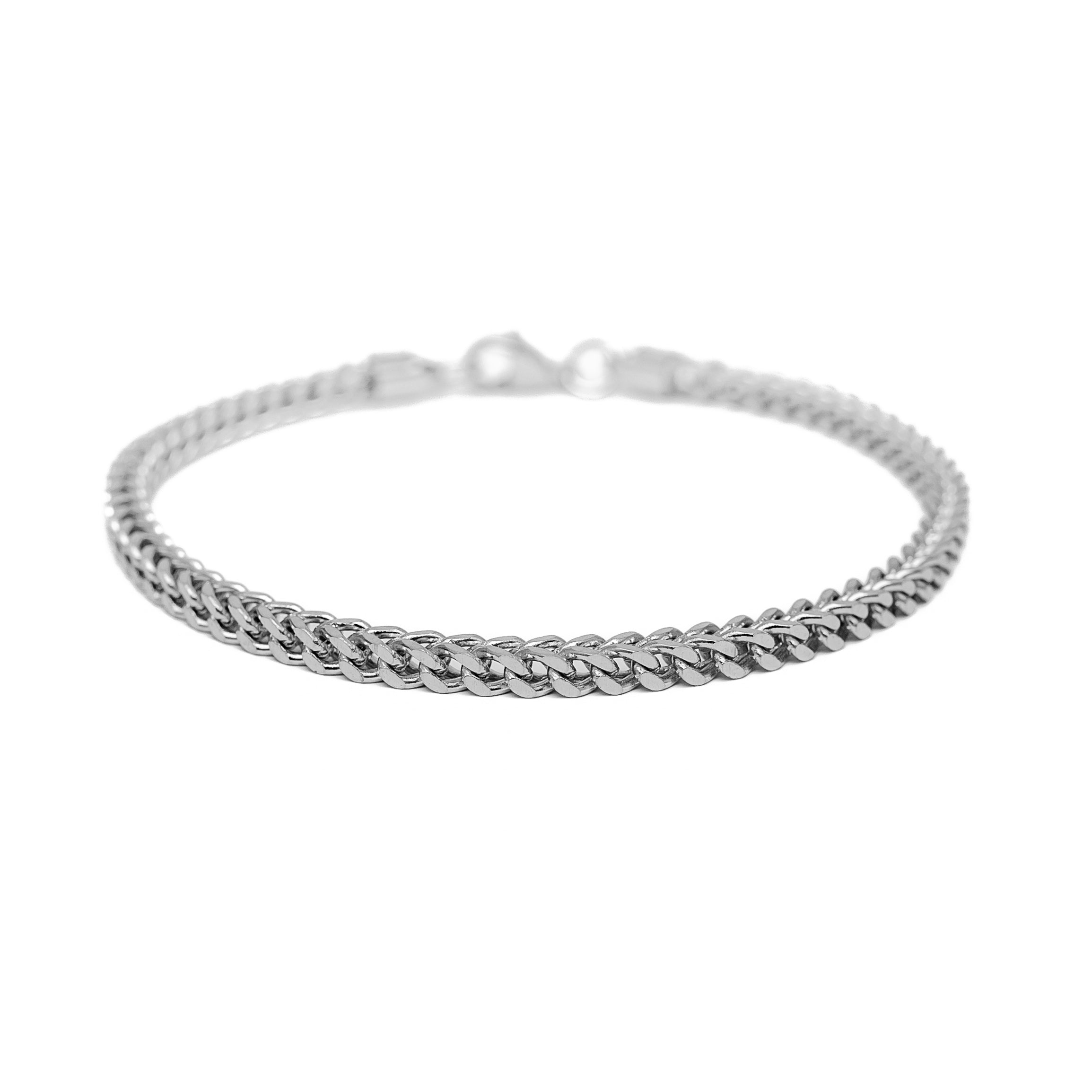 Cobra Bracelet (Silver) 3mm