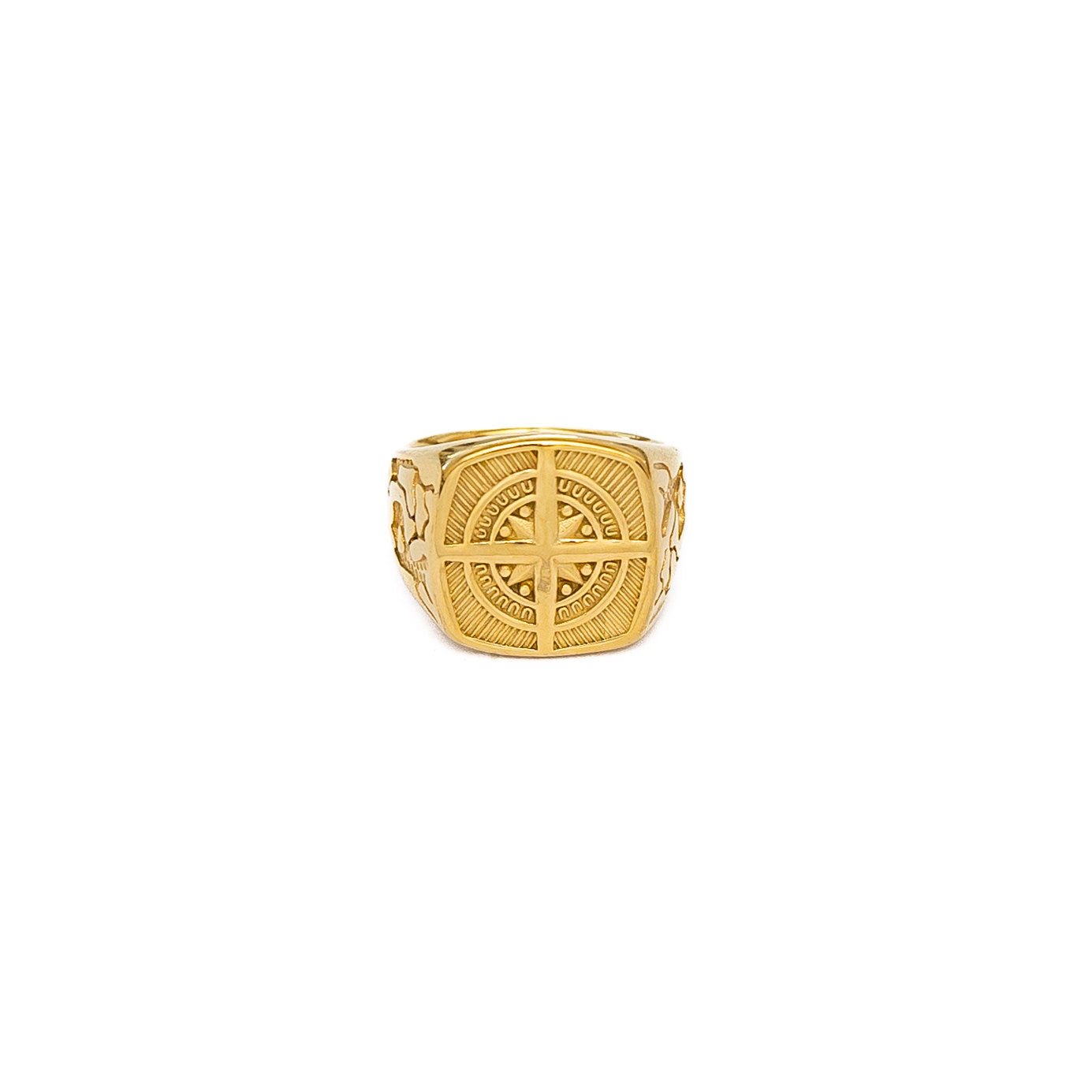 Compass Signet Ring (Gold)