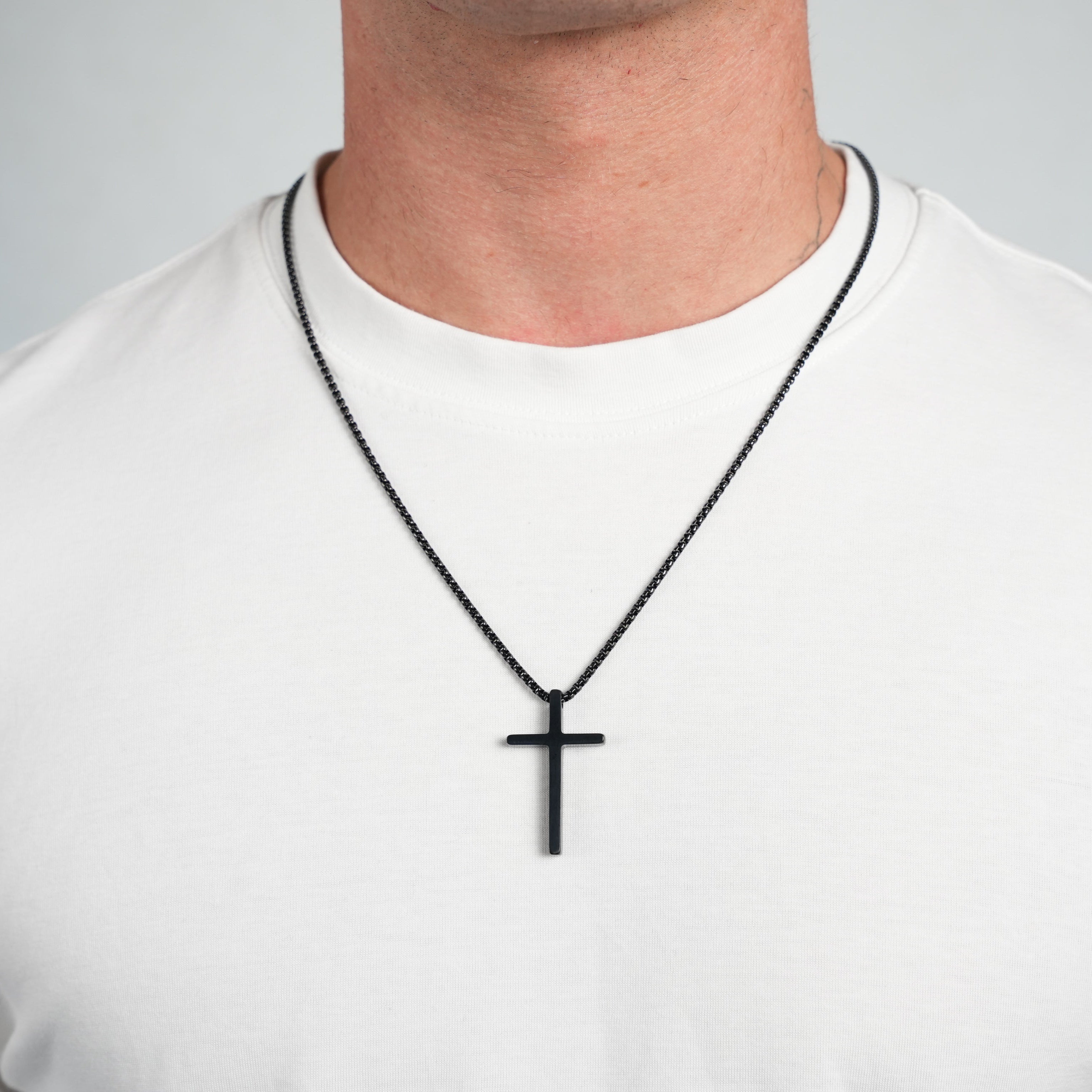 Cross Pendant (Black)