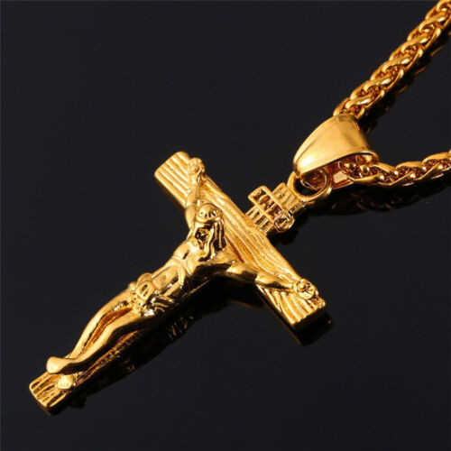 Crucifix Pendant (Gold)