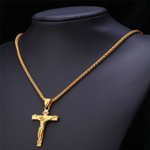 Crucifix Pendant (Gold)