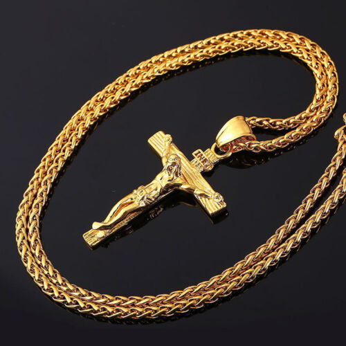 Crucifix Pendant (Gold)