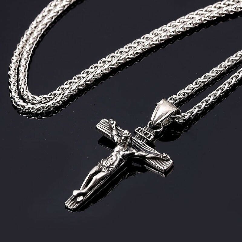 Crucifix Pendant (Silver)