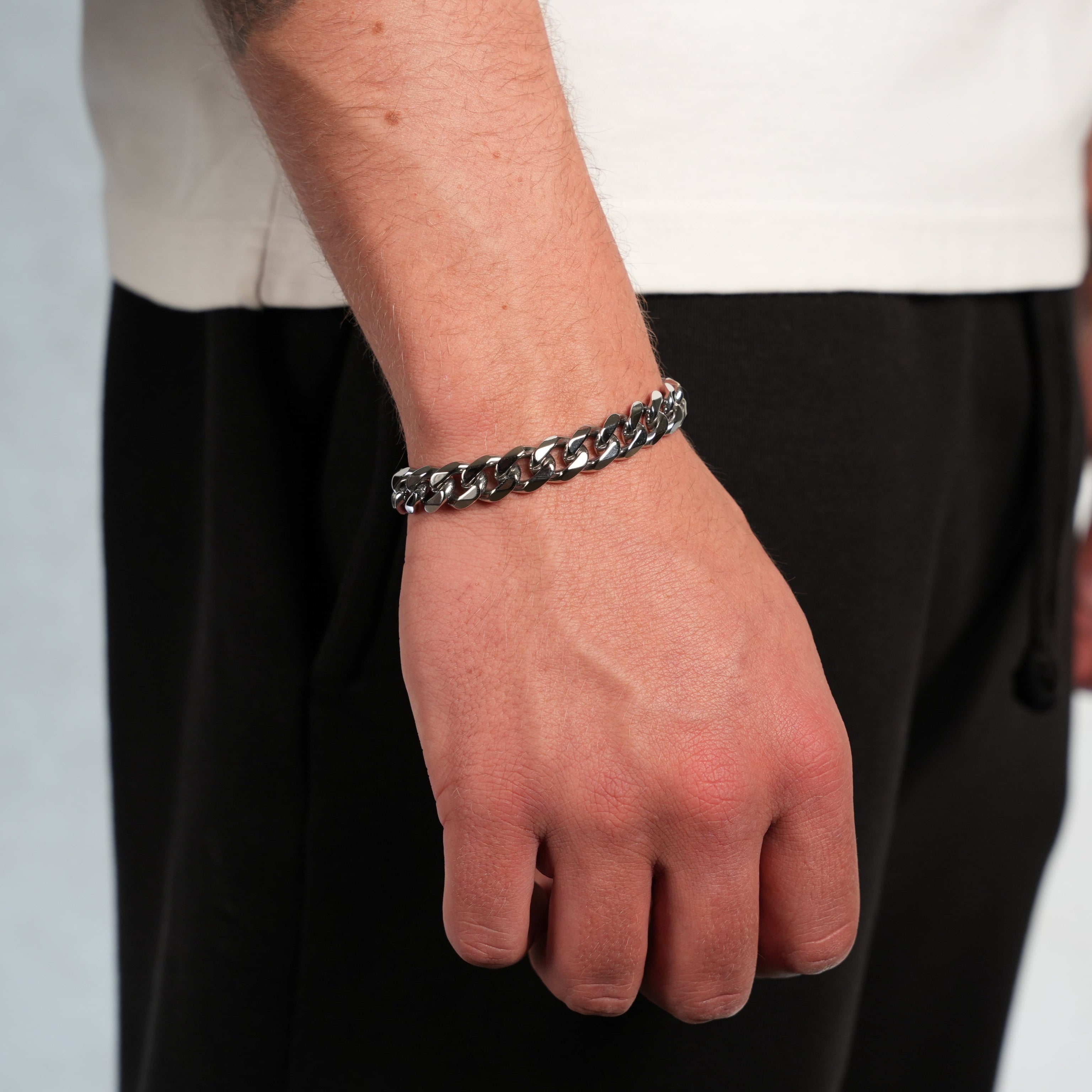 Cuban Bracelet (Silver) 11mm