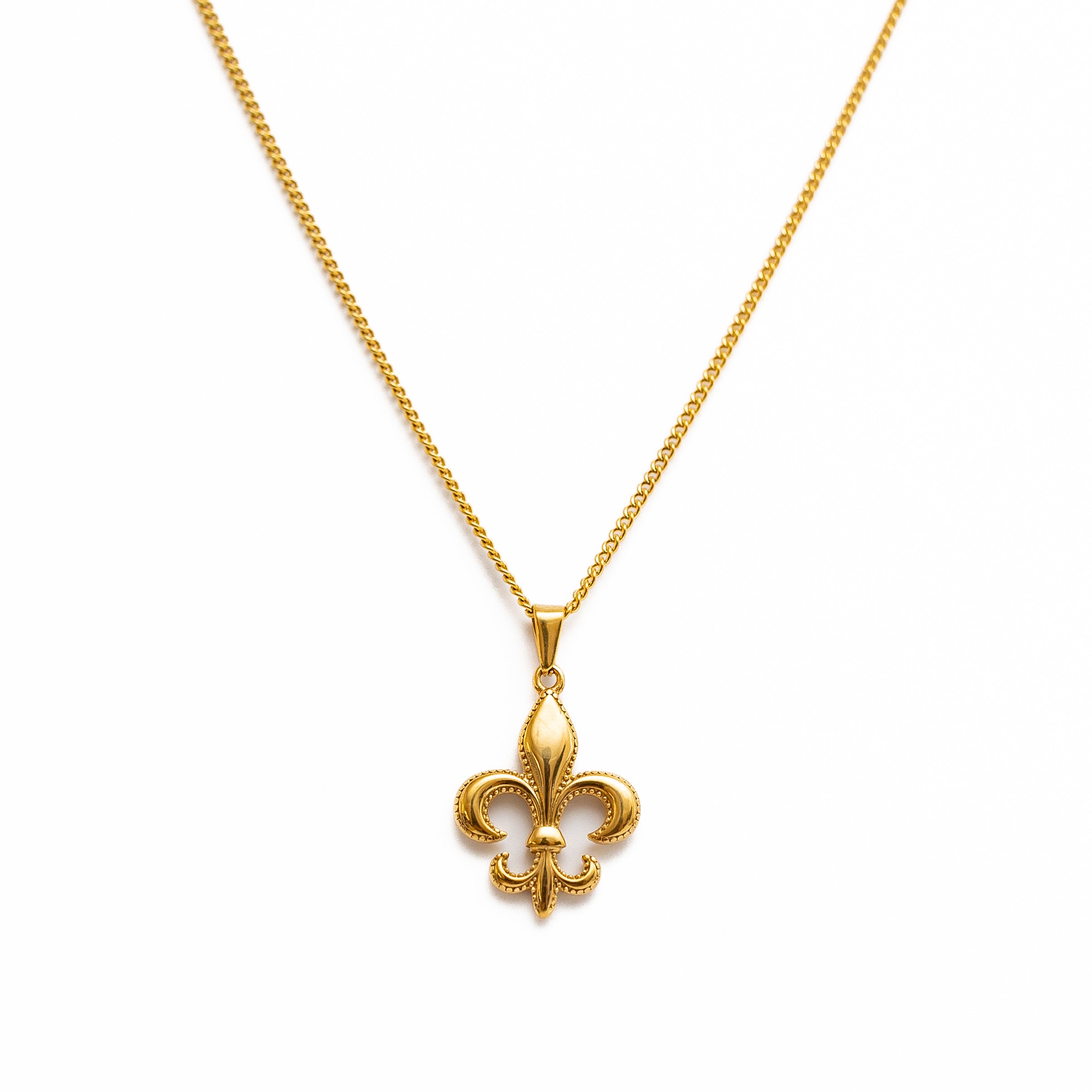 Fleur-De-Lis Pendant (Gold)