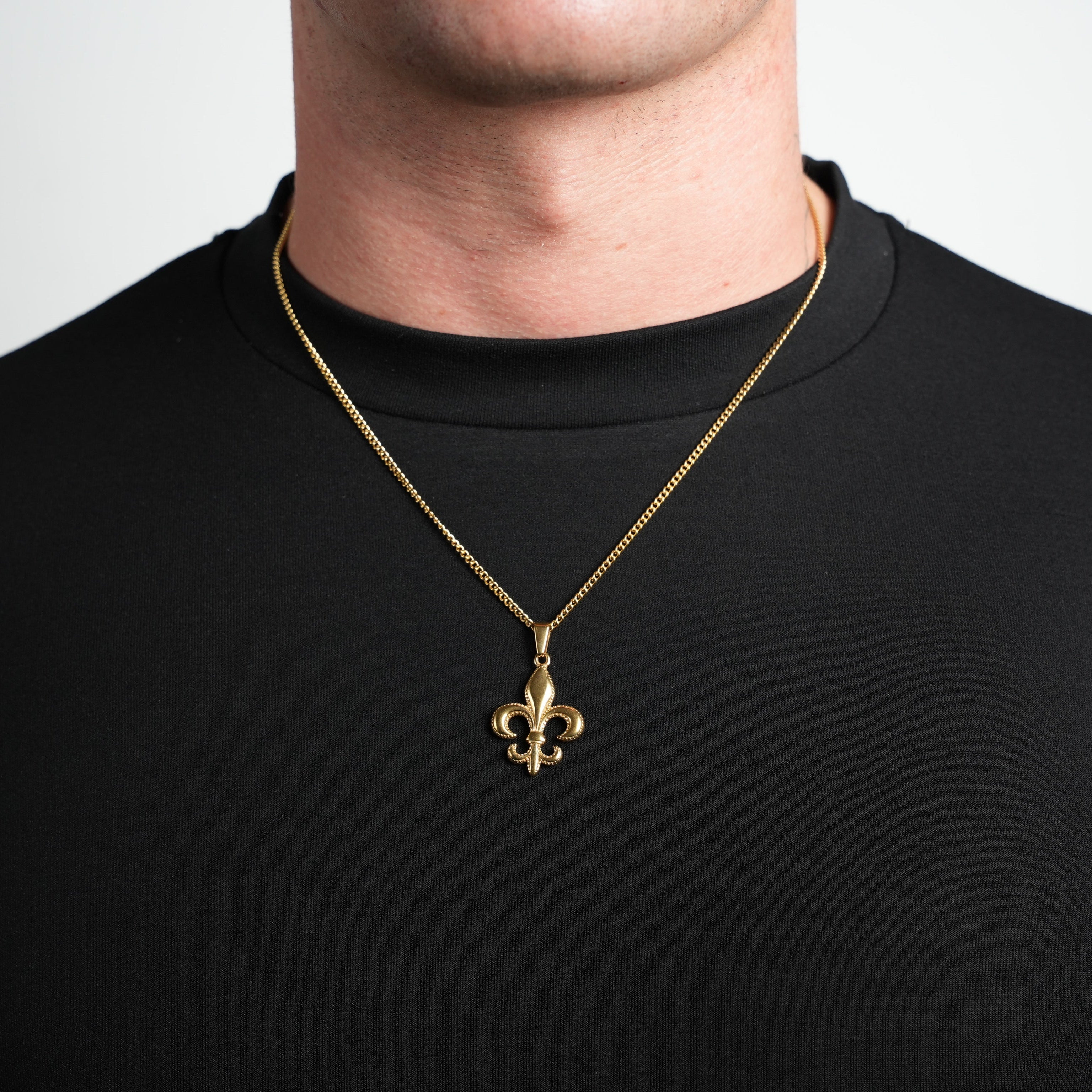 Fleur-De-Lis Pendant (Gold)