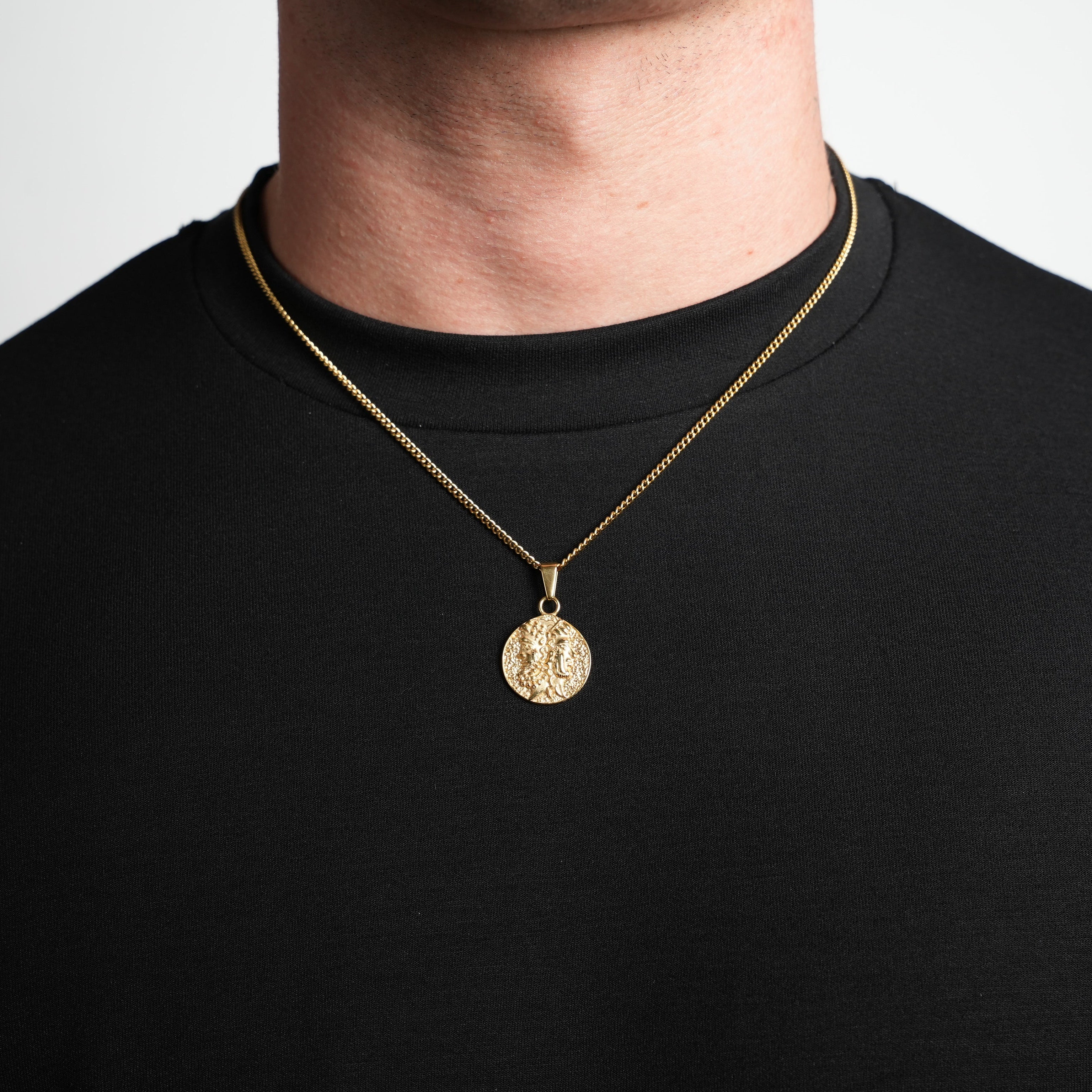 Gods Coin Pendant (Gold)