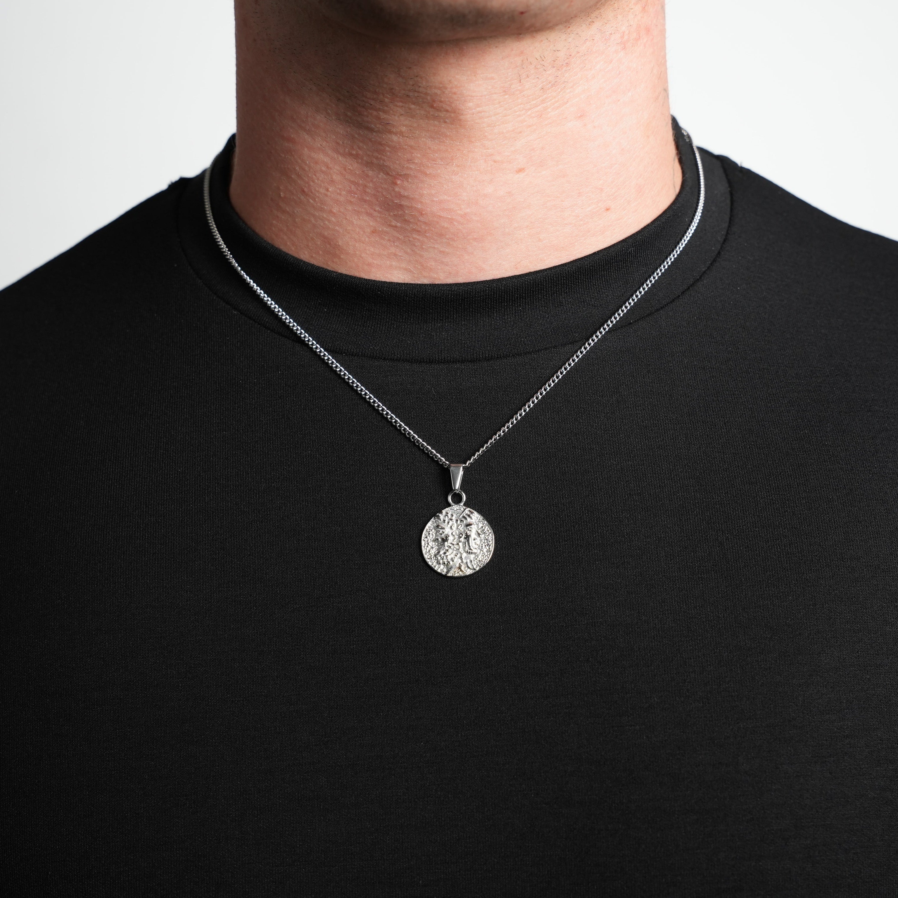 Gods Coin Pendant (Silver)