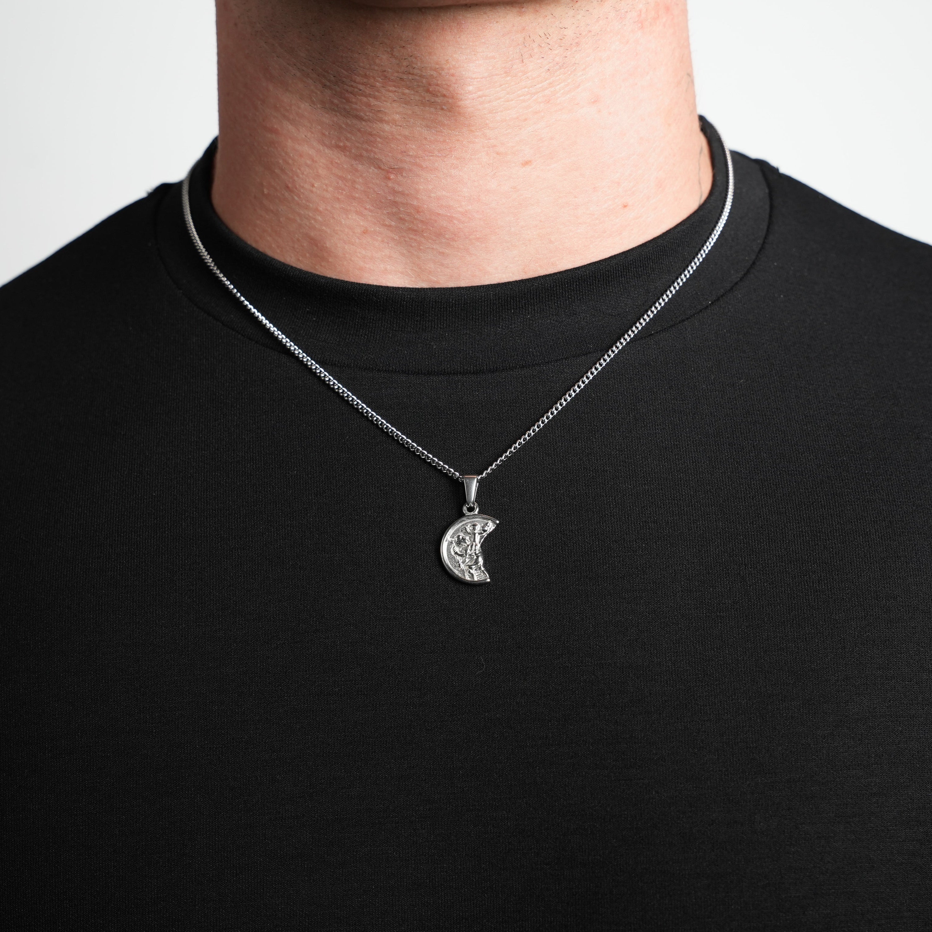 Half Saint Pendant (Silver)