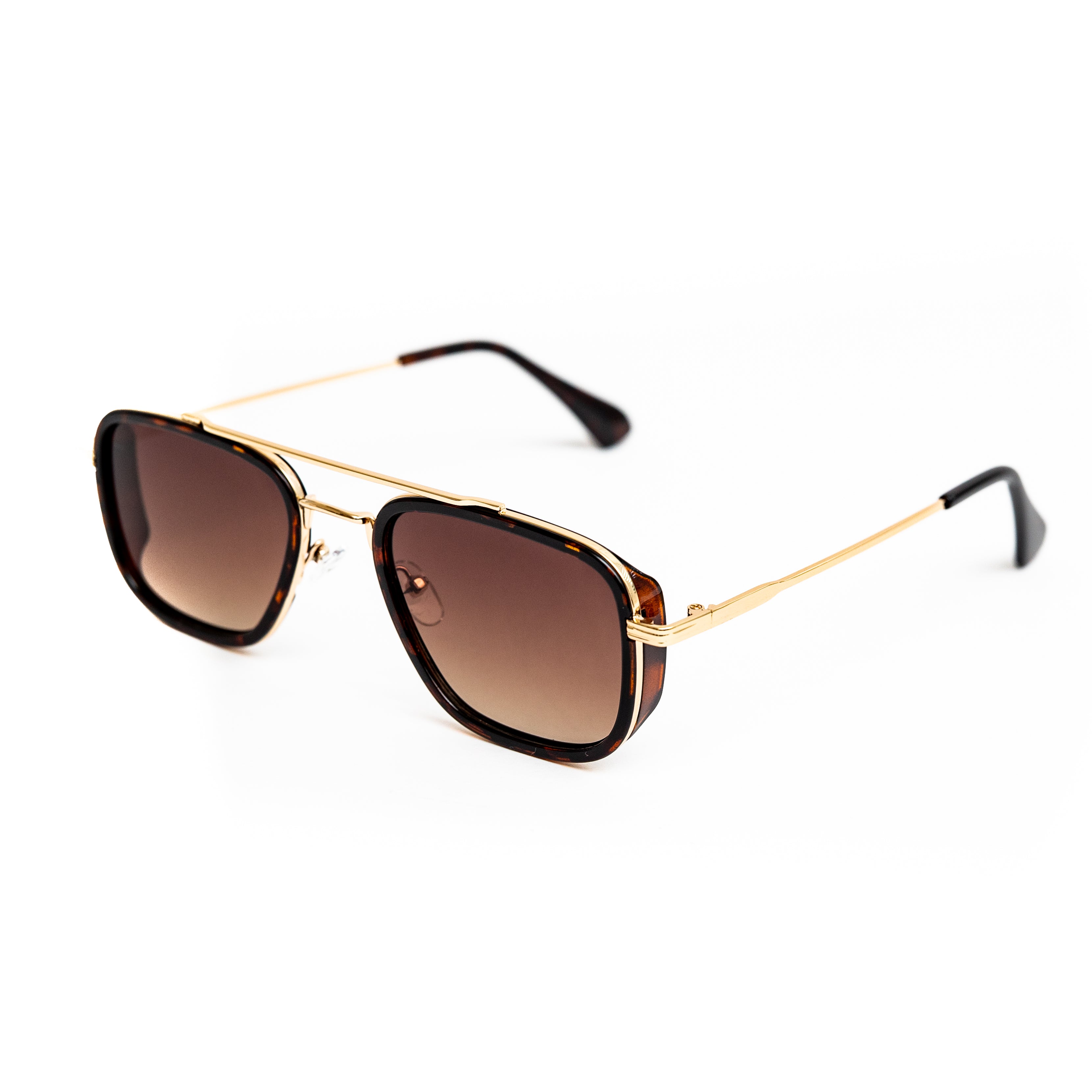 Leopard Double Bridge Shades