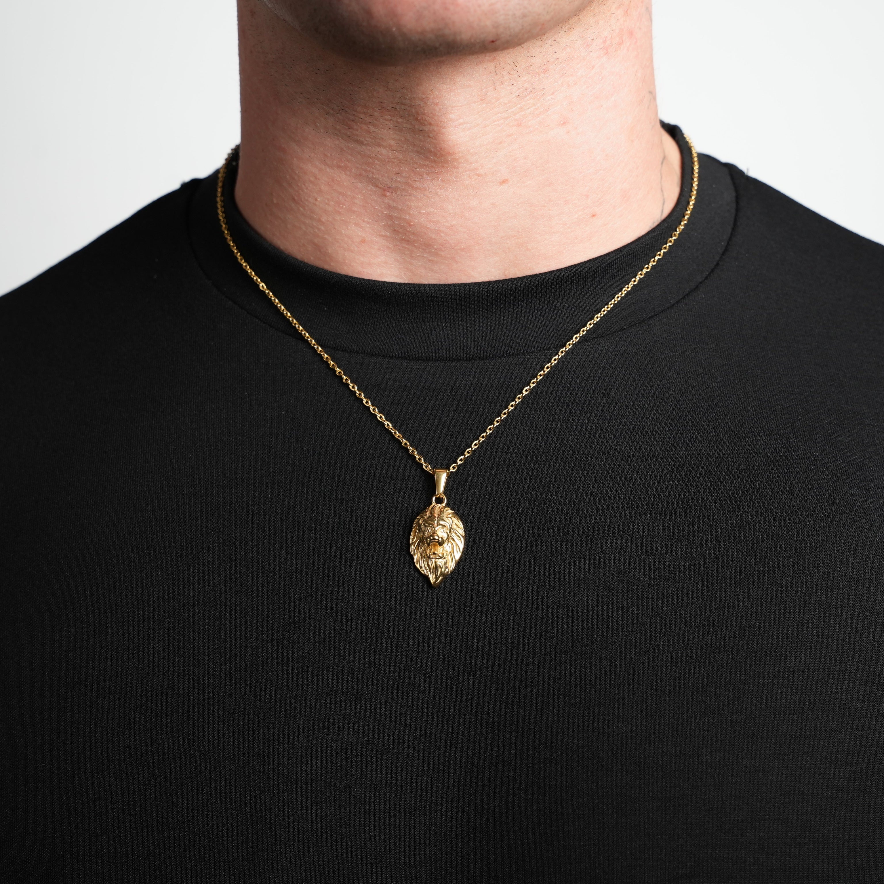 Lion Pendant (Gold)