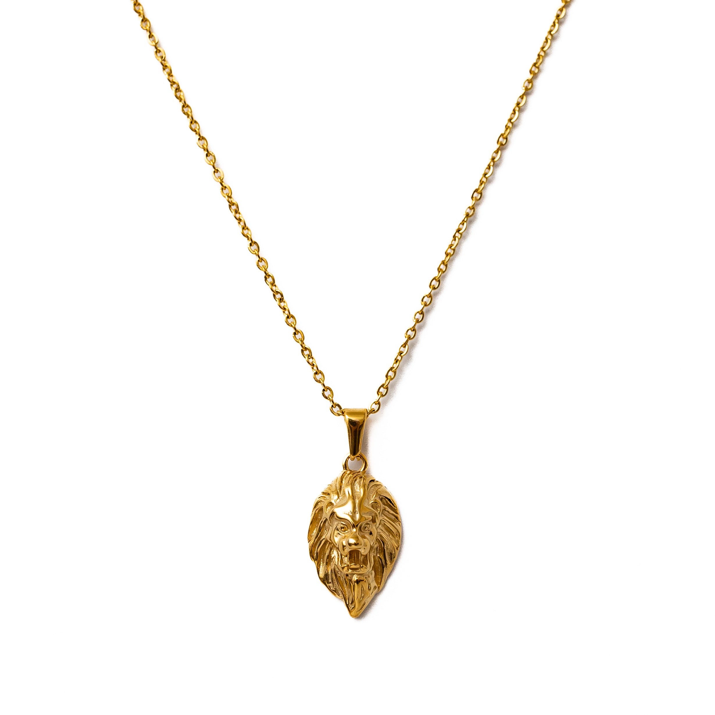Lion Pendant (Gold)