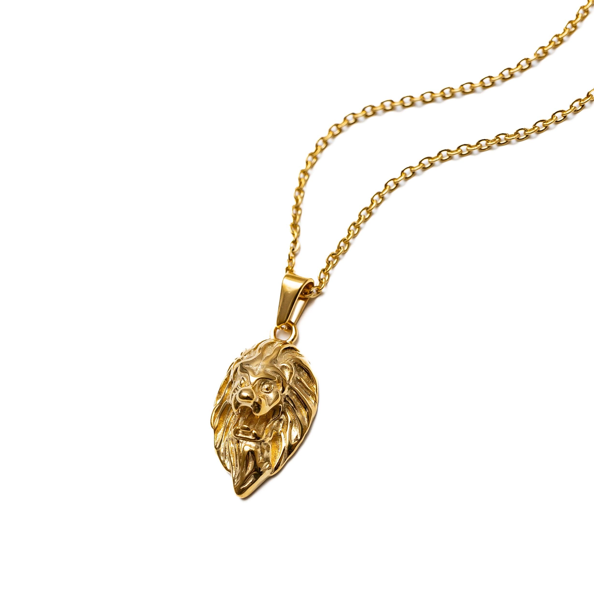 Lion Pendant (Gold)