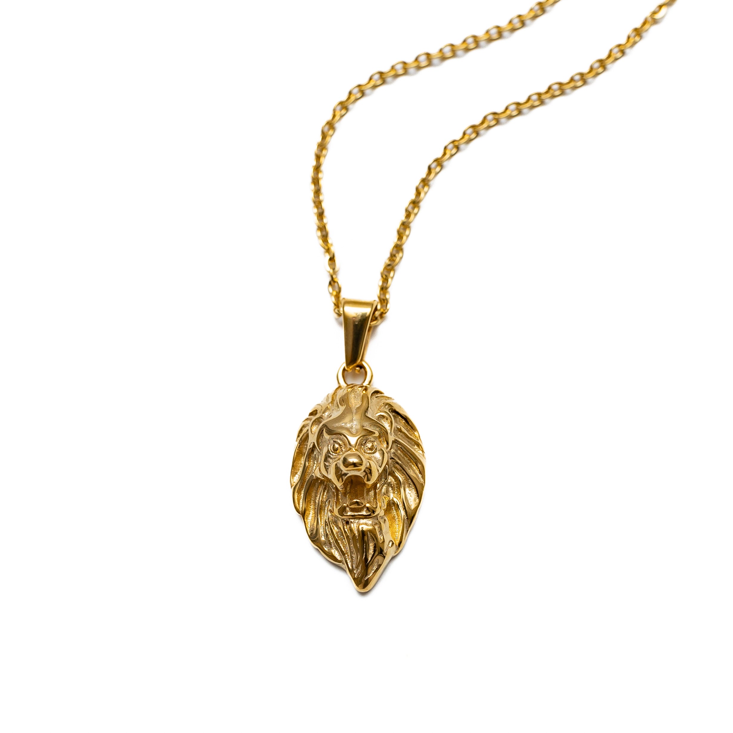Lion Pendant (Gold)