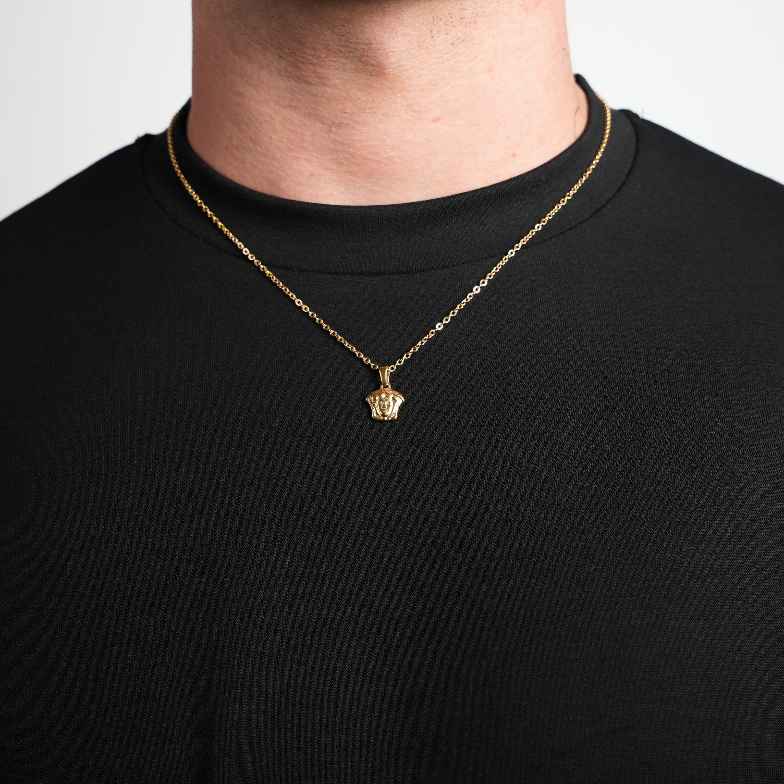 Mini Saint Pendant (Gold)