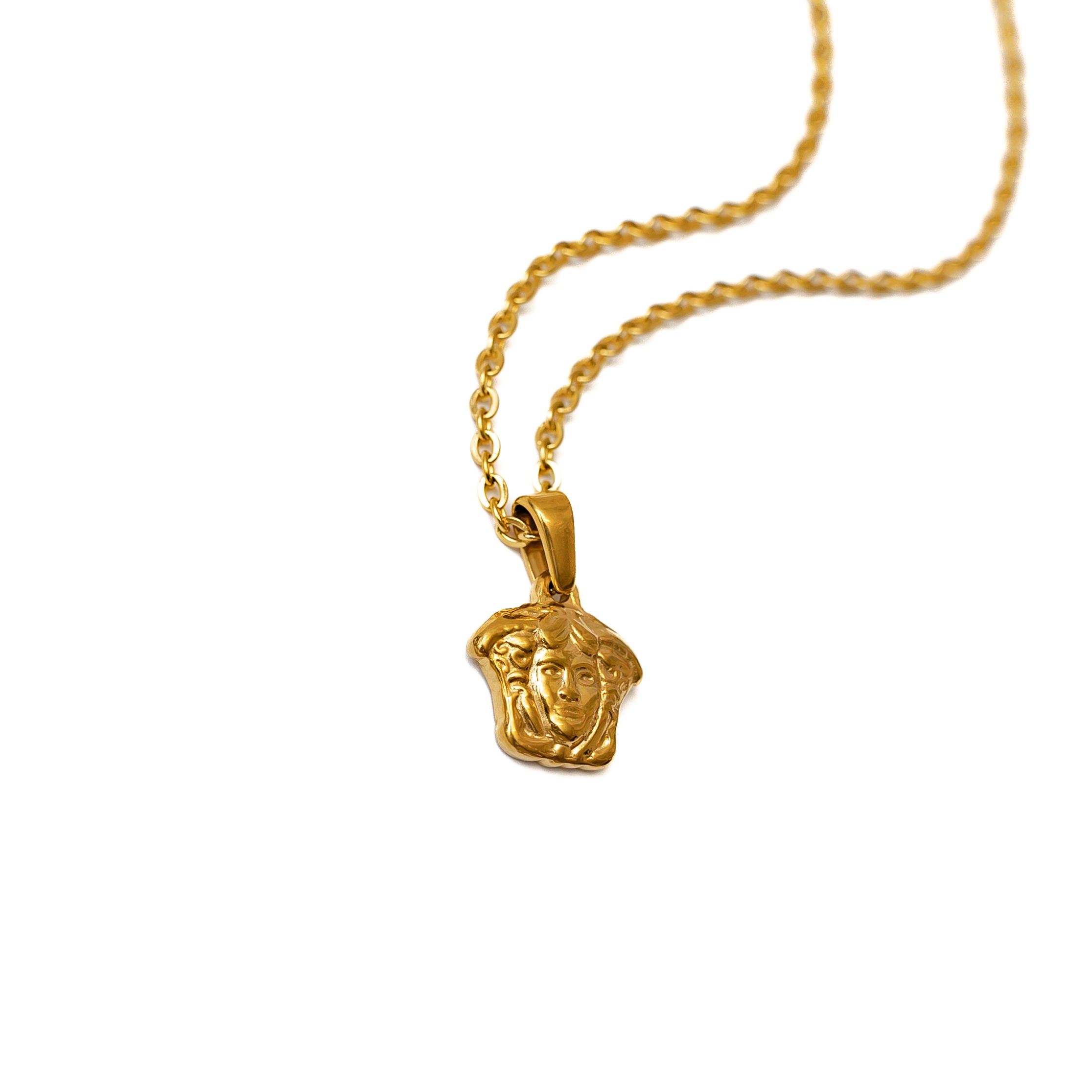 Mini Saint Pendant (Gold)