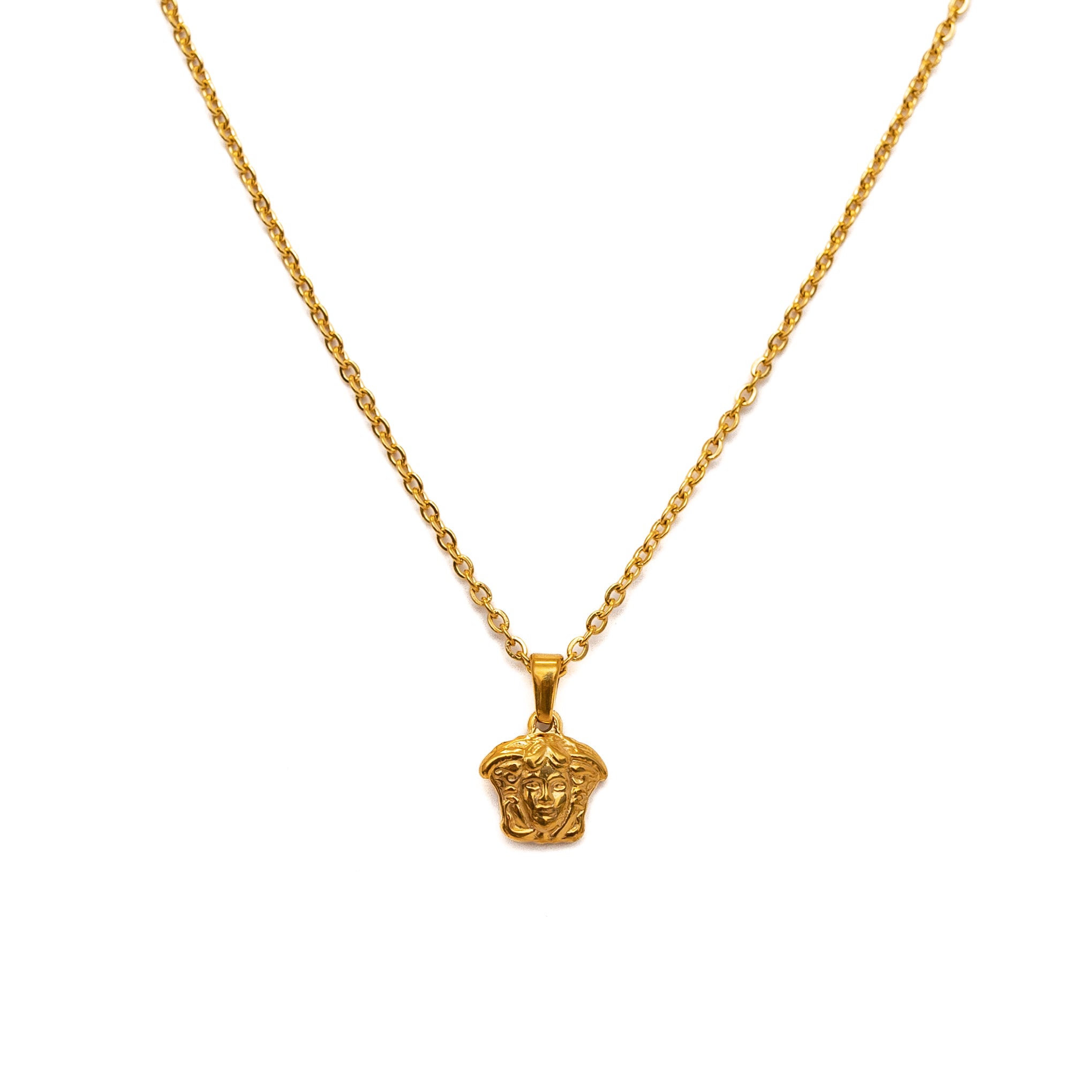 Mini Saint Pendant (Gold)