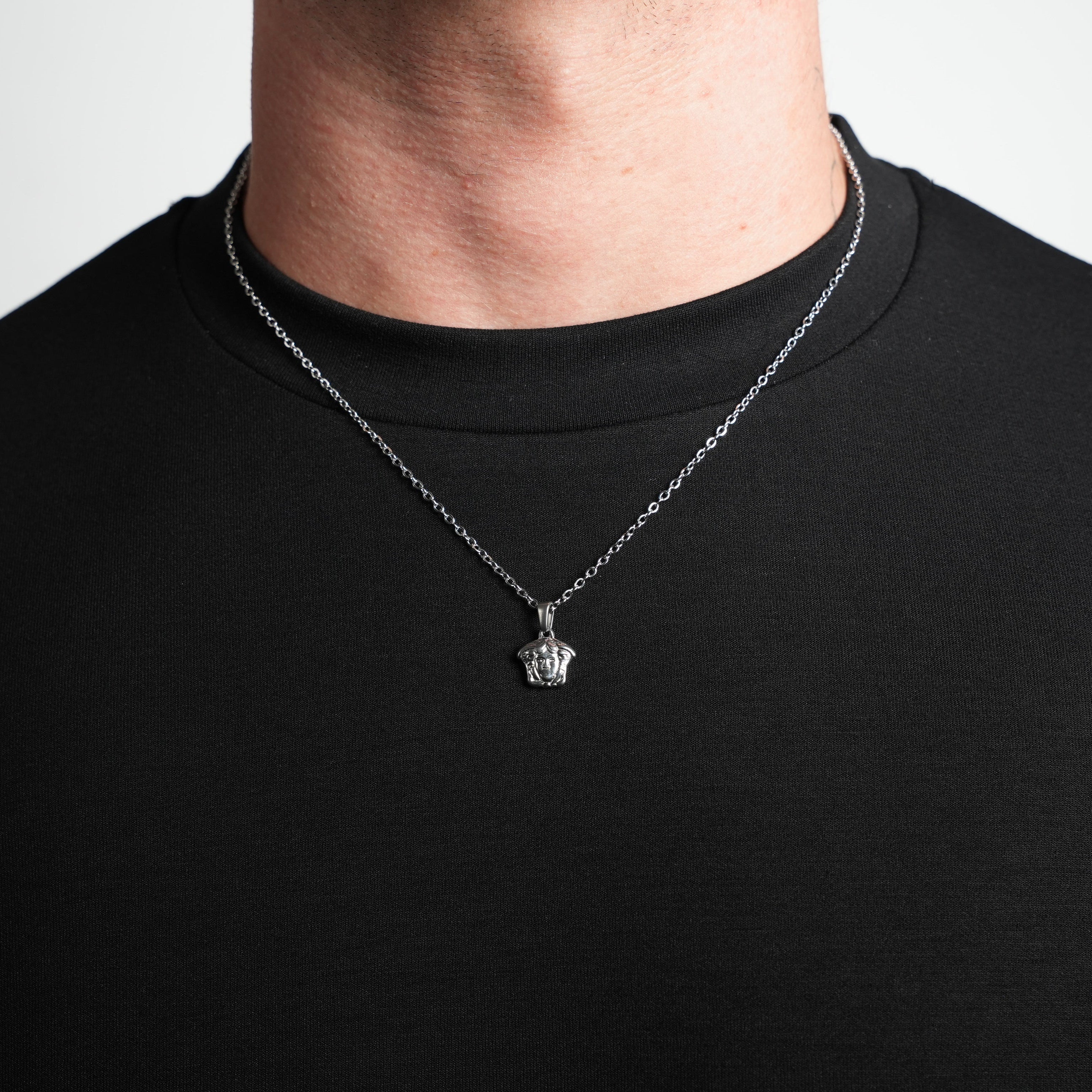 Mini Saint Pendant (Silver)