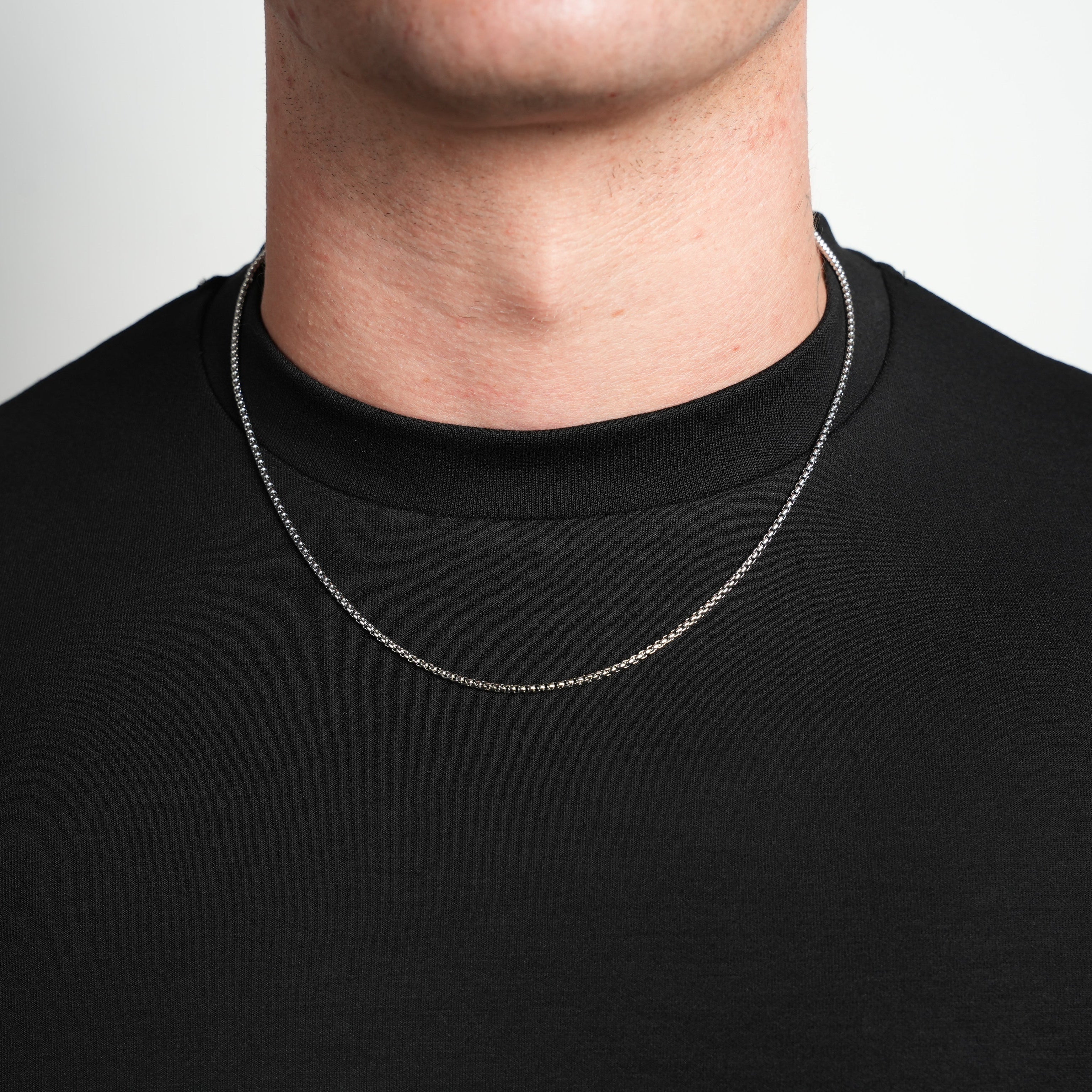 Rolo Chain (Silver) 2mm