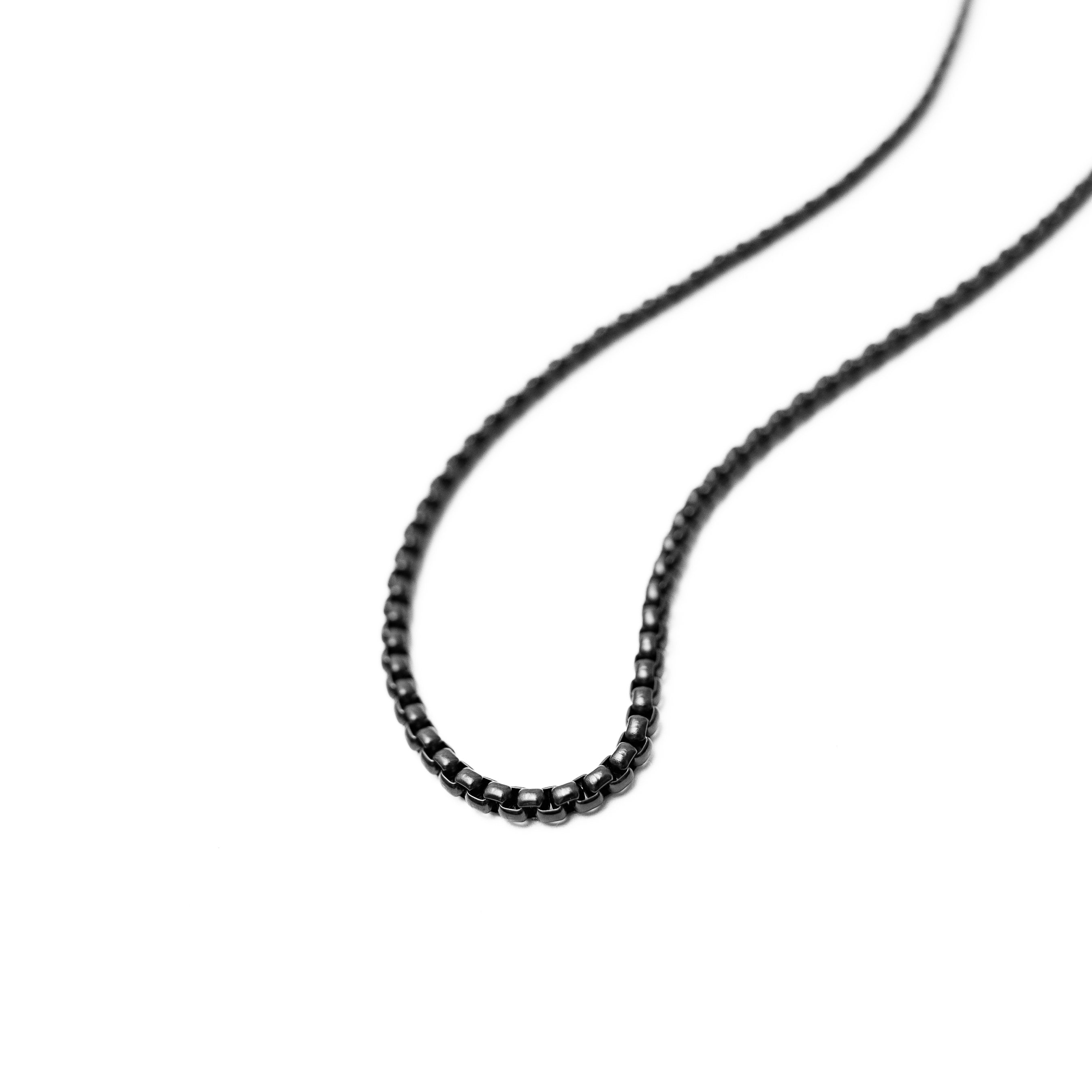 Rolo Chain (Black) 3mm