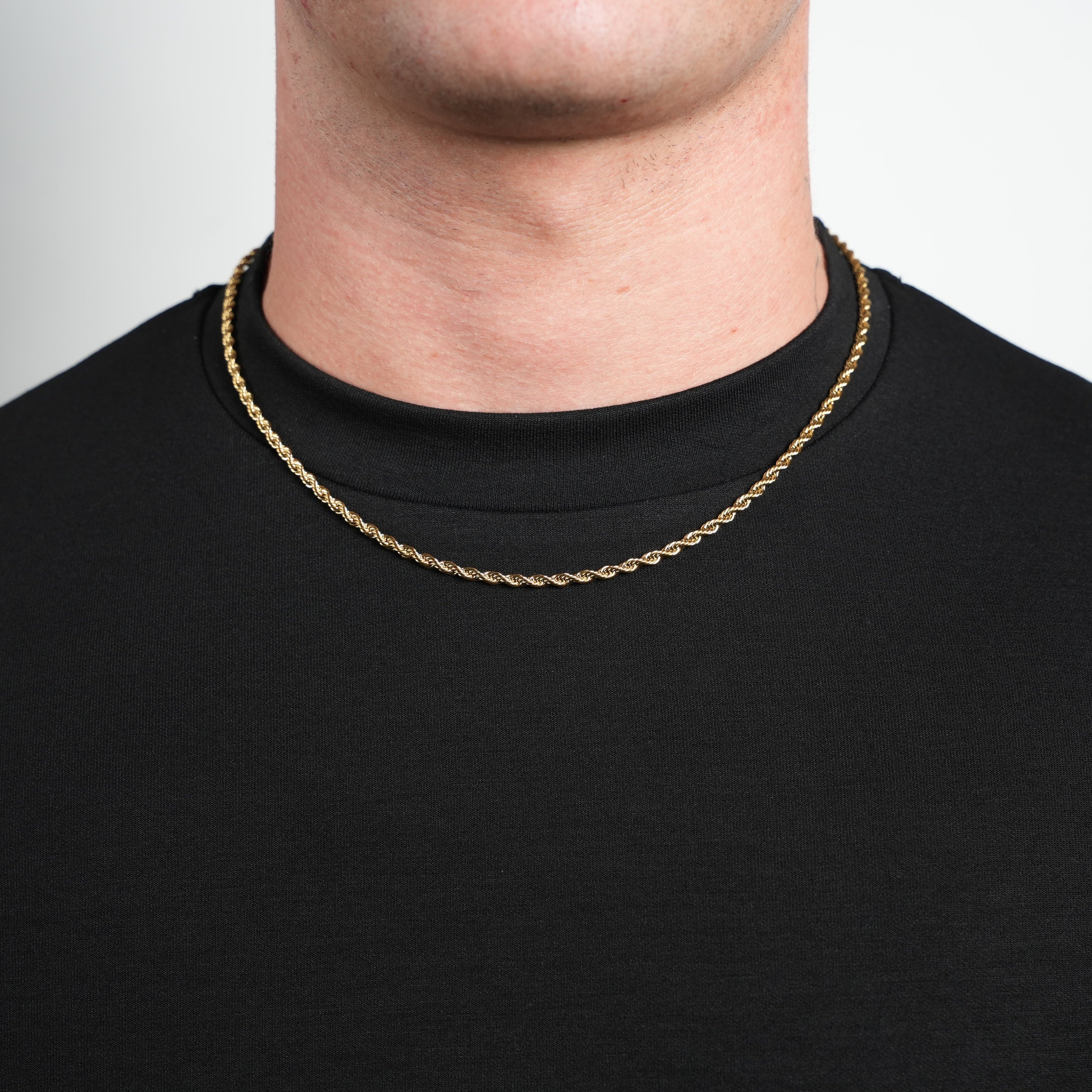 Rope Chain (Gold) 3mm