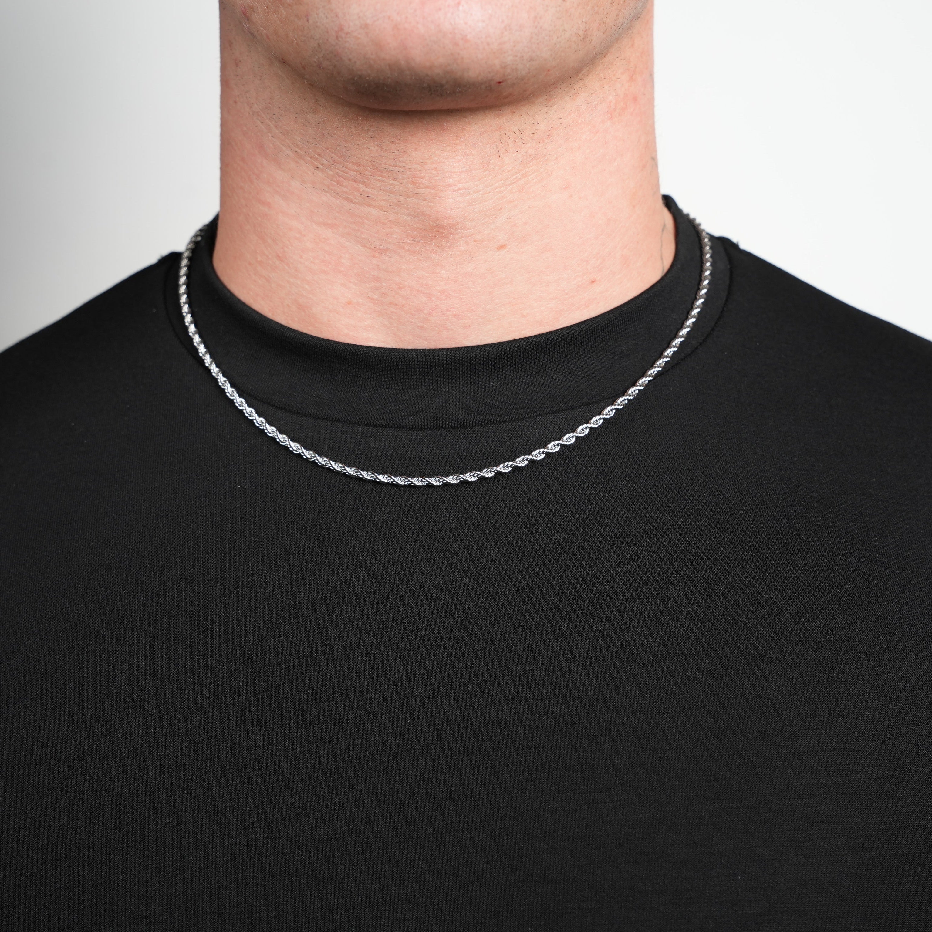 Rope Chain (Silver) 3mm