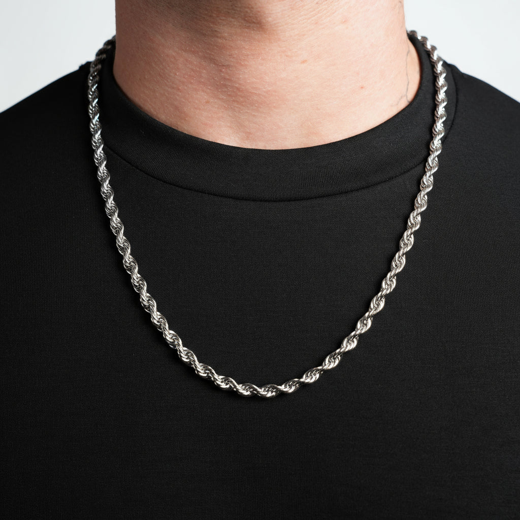 Rope Chain (Silver) 6mm