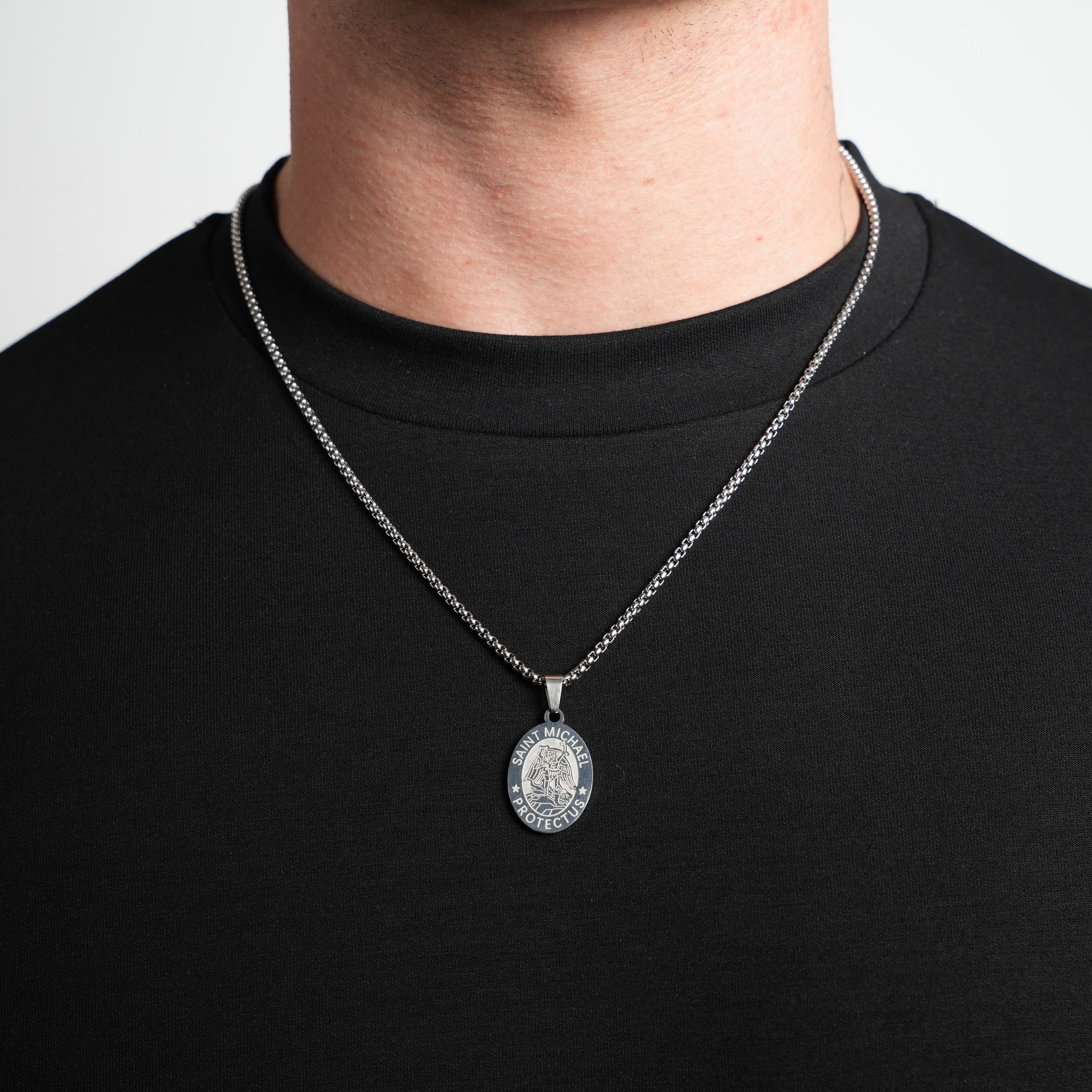 Saint Michael Pendant (Silver)