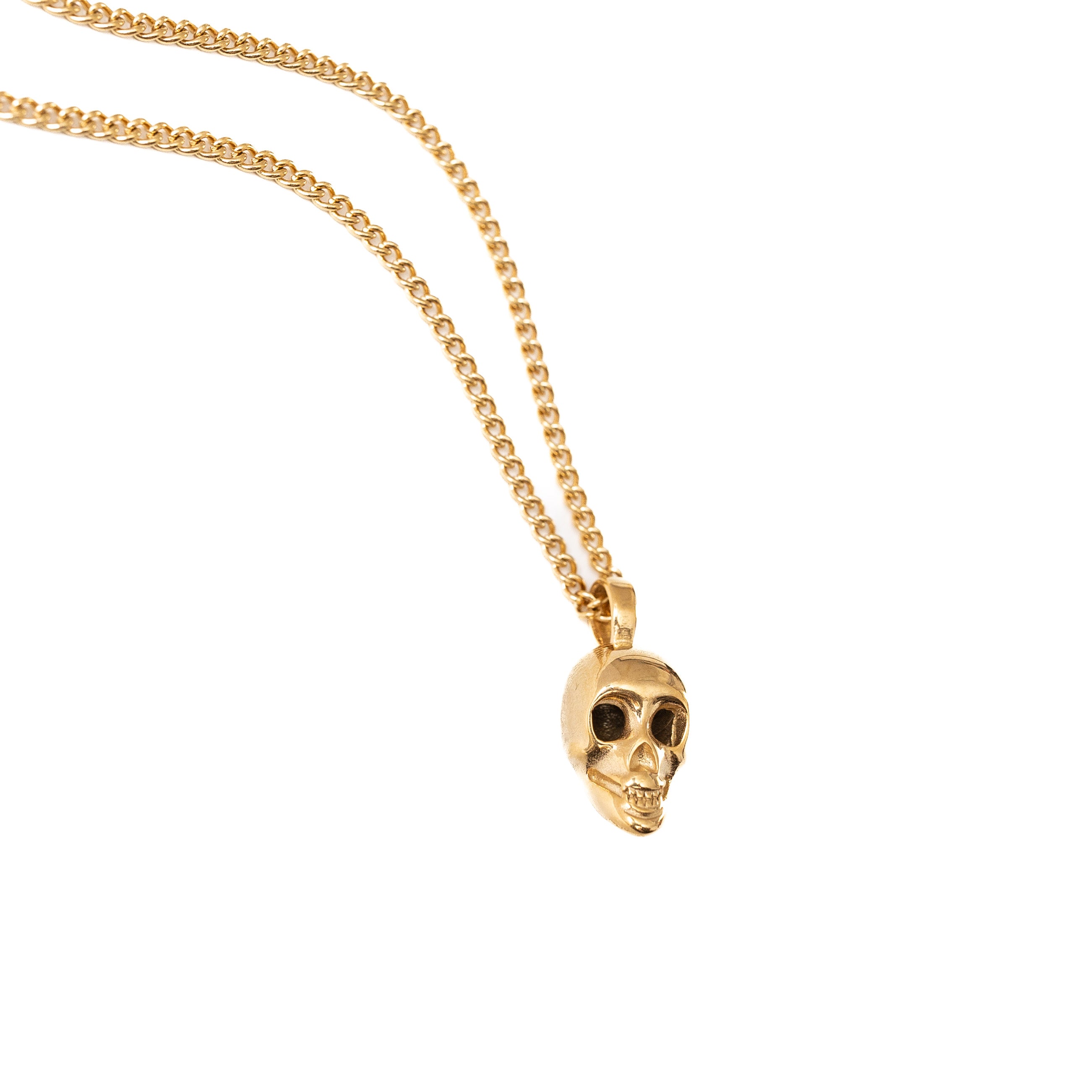 Skull Pendant (Gold)