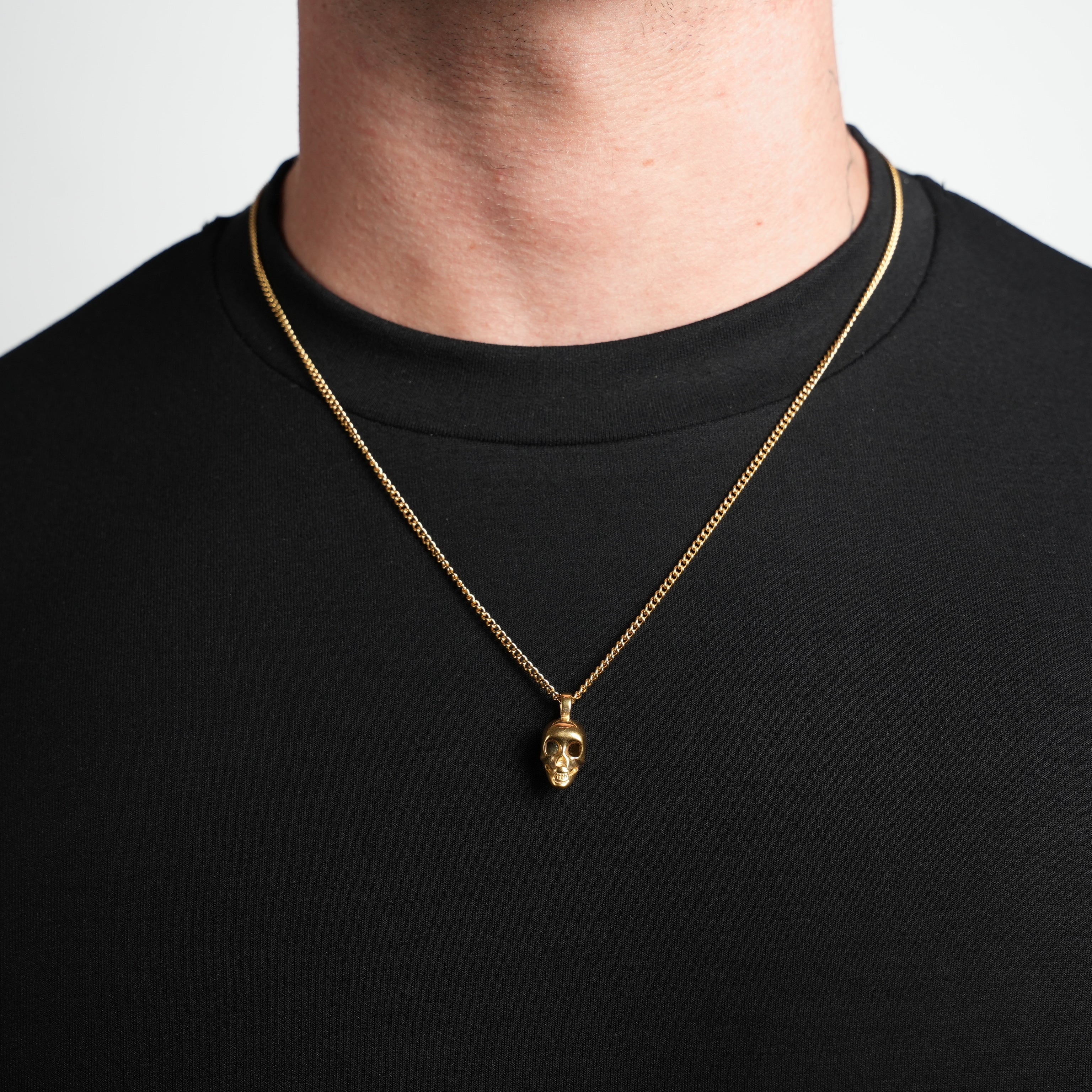 Skull Pendant (Gold)