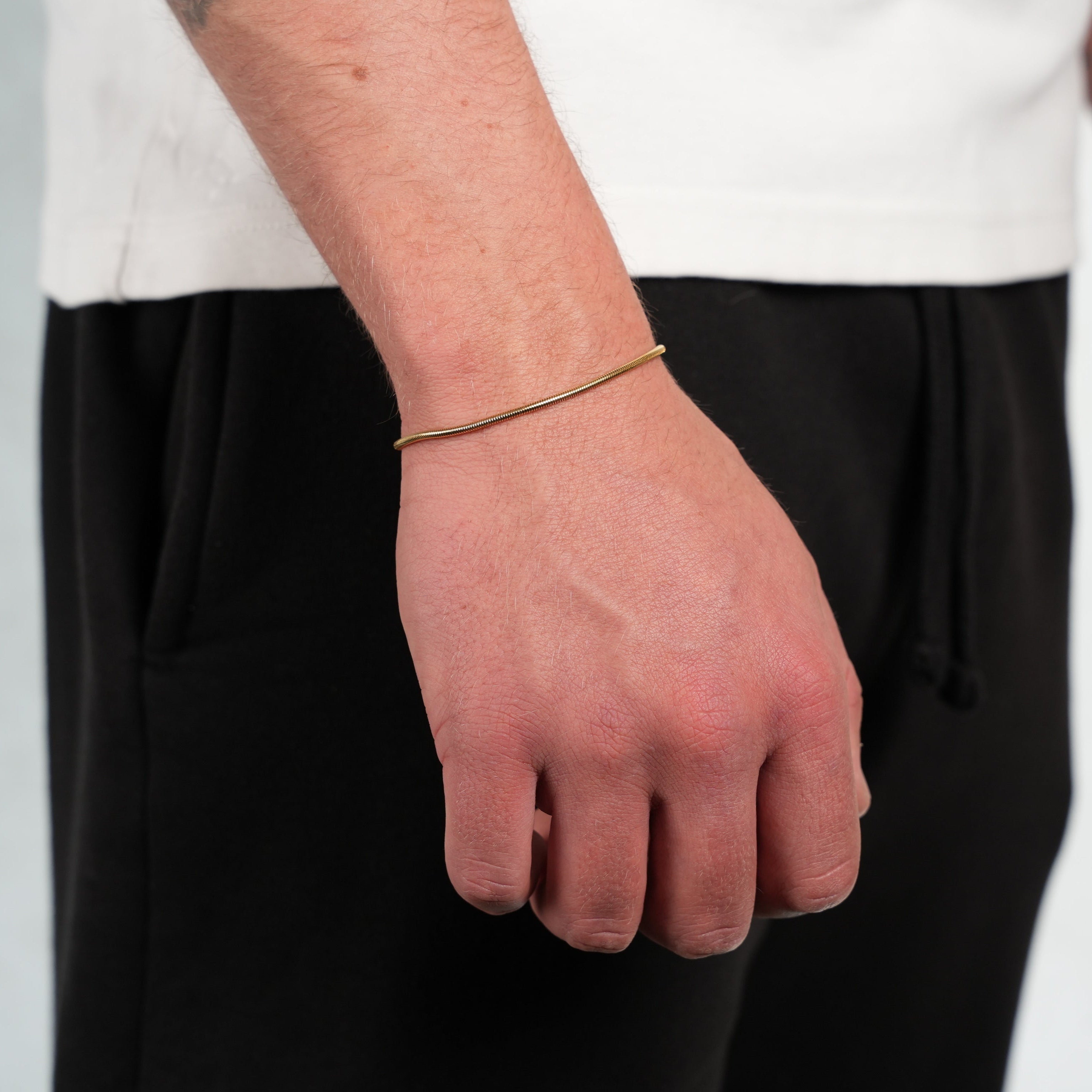 Snake Bracelet (Gold) 3mm