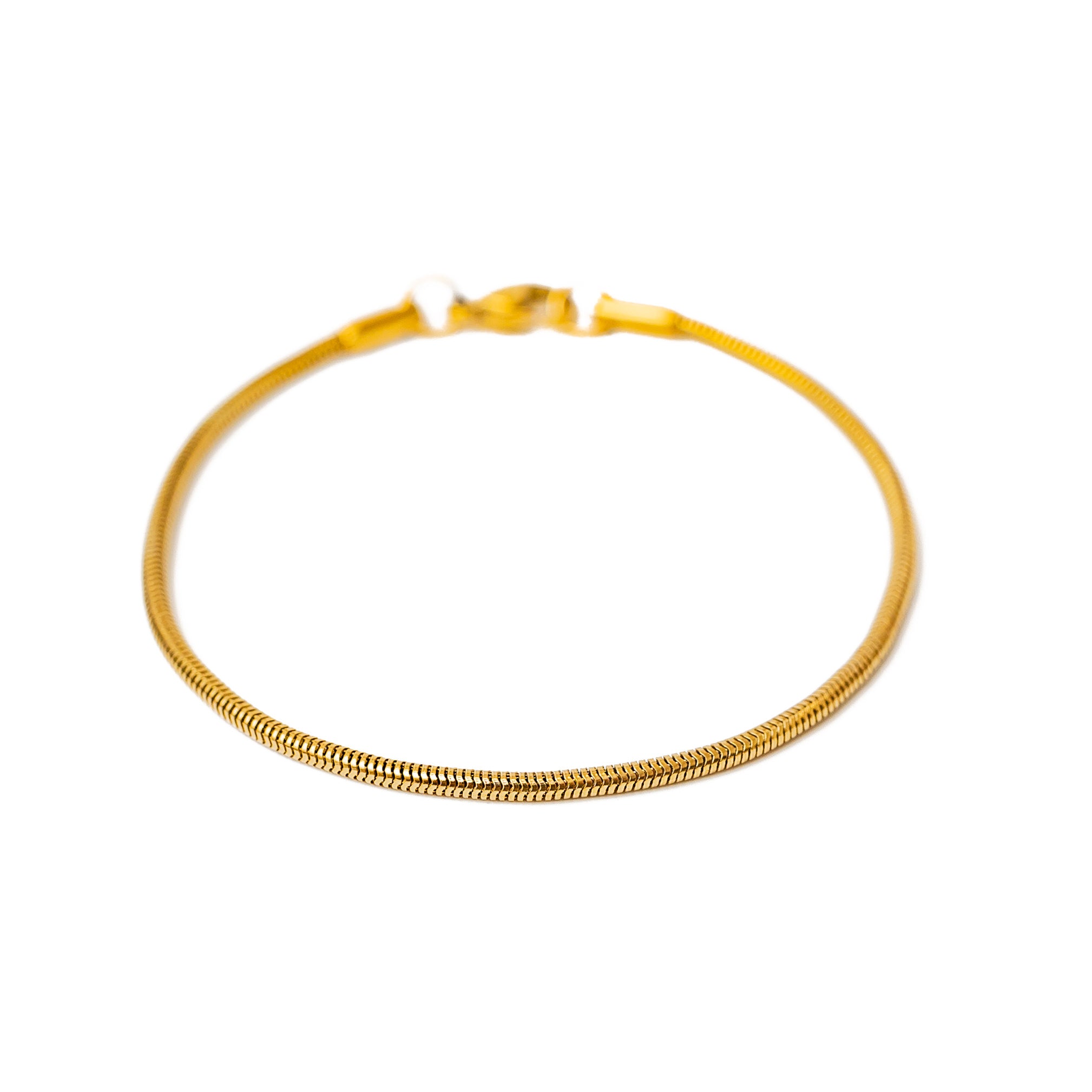 Snake Bracelet (Gold) 3mm