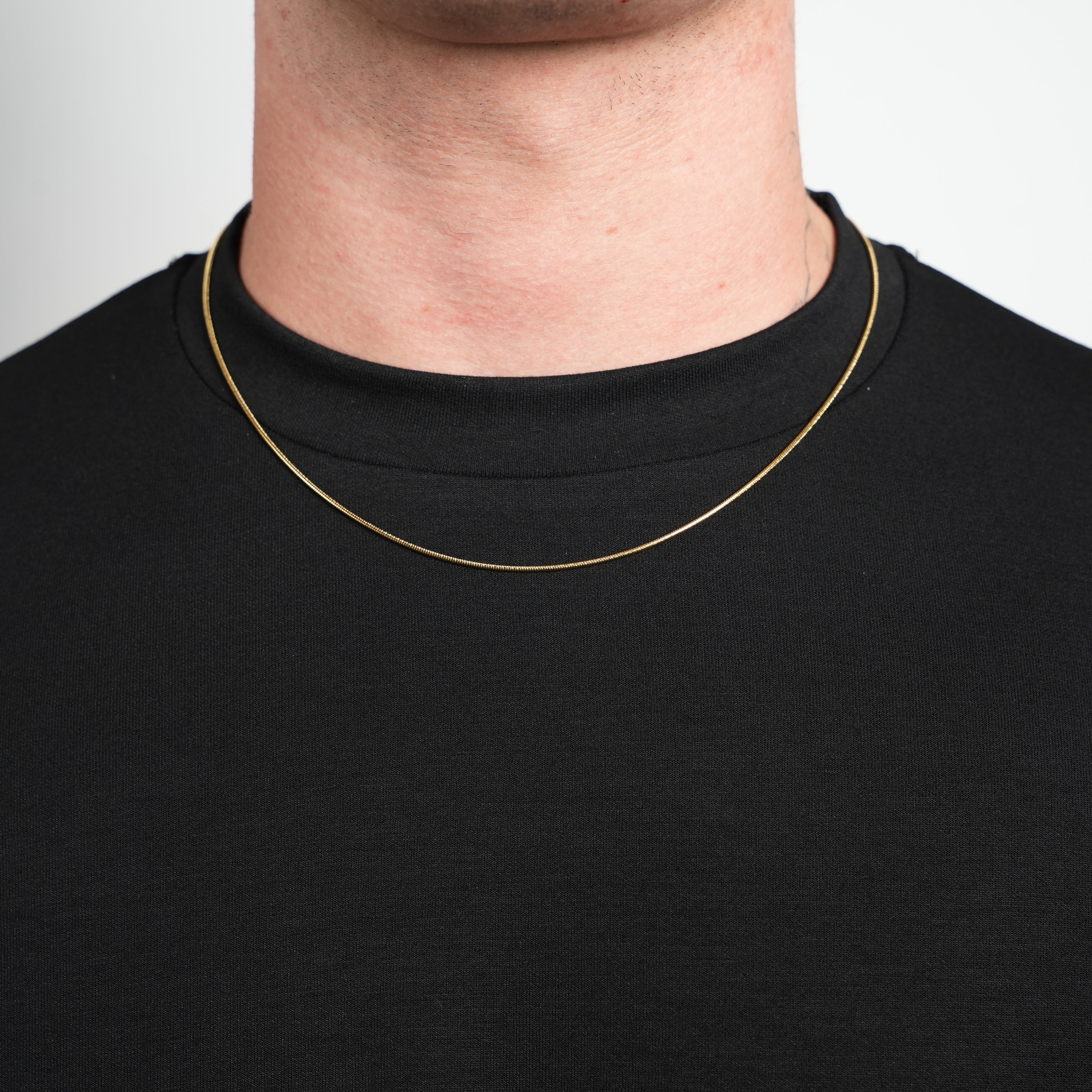 Snake Chain (Gold) 1mm