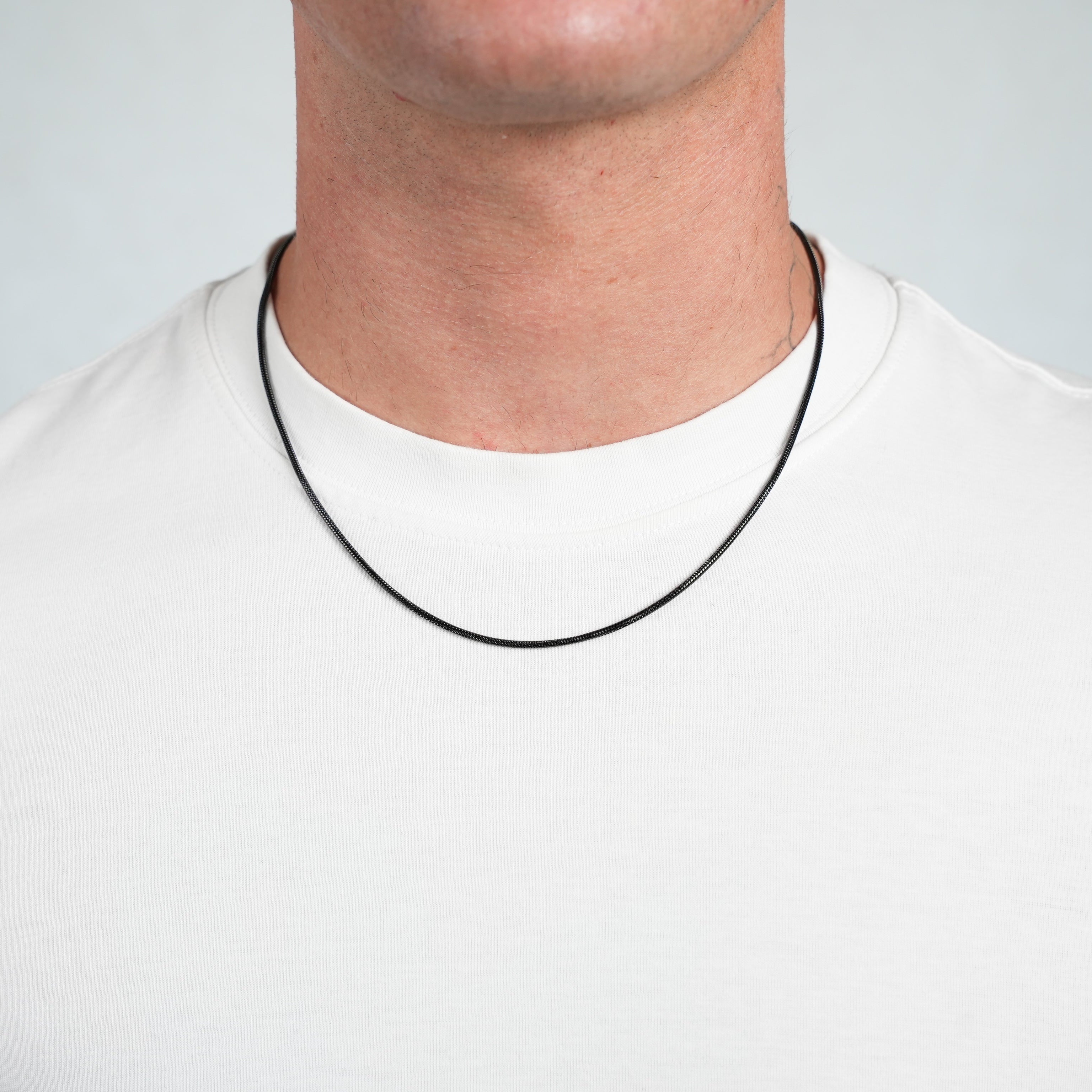 Snake Chain (Black) 2mm