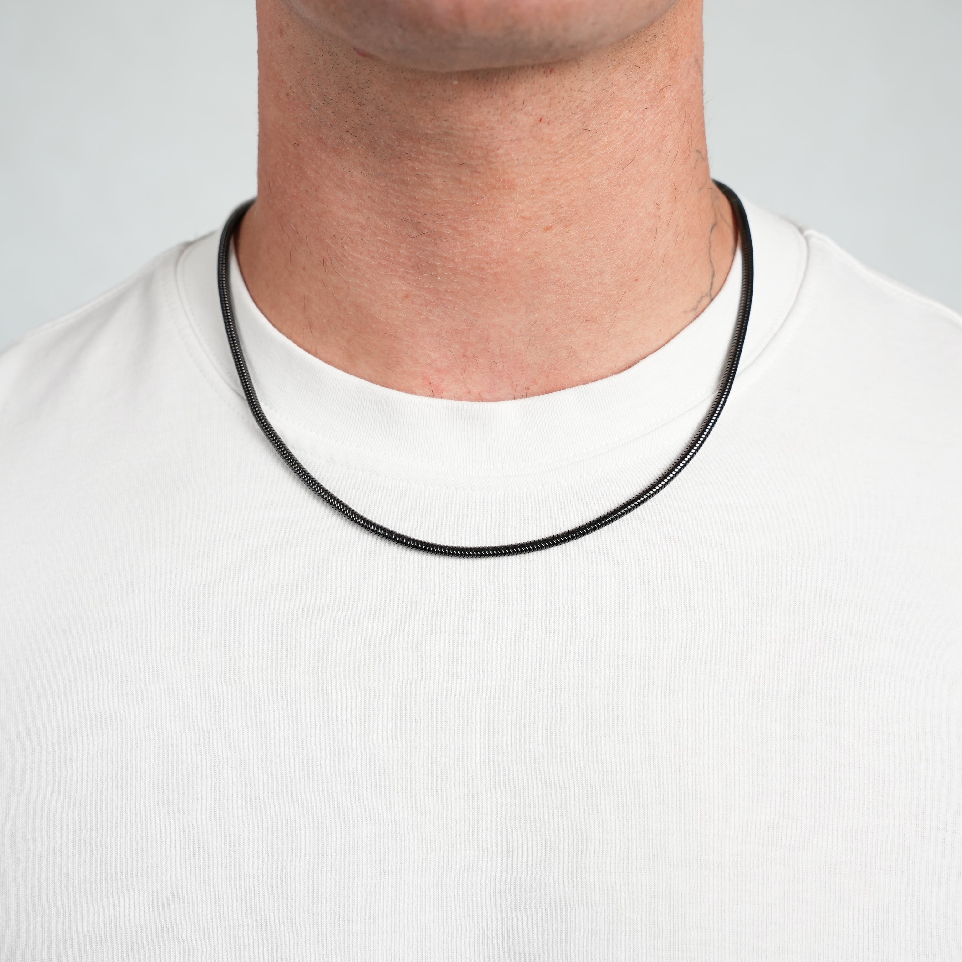 Snake Chain (Black) 3mm