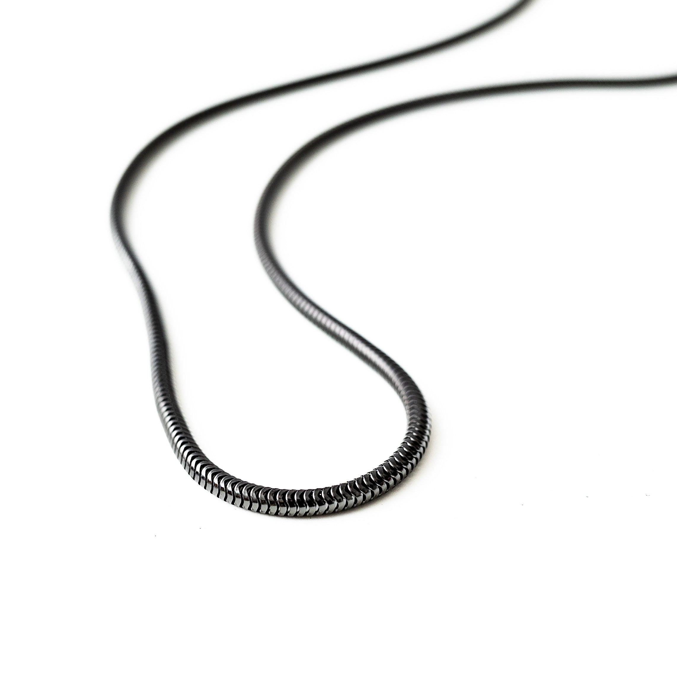 Snake Chain (Black) 3mm