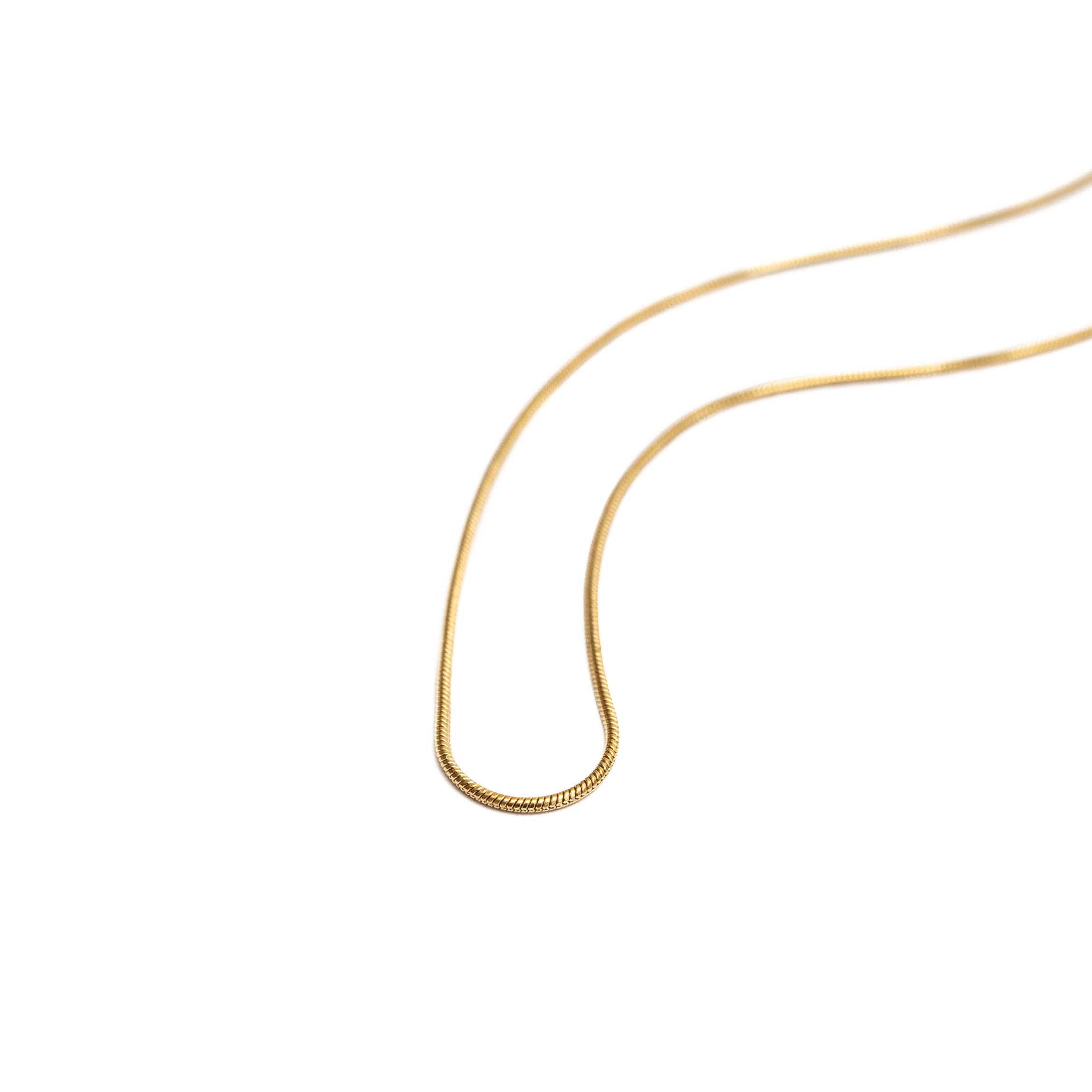 Snake Chain (Gold) 1mm