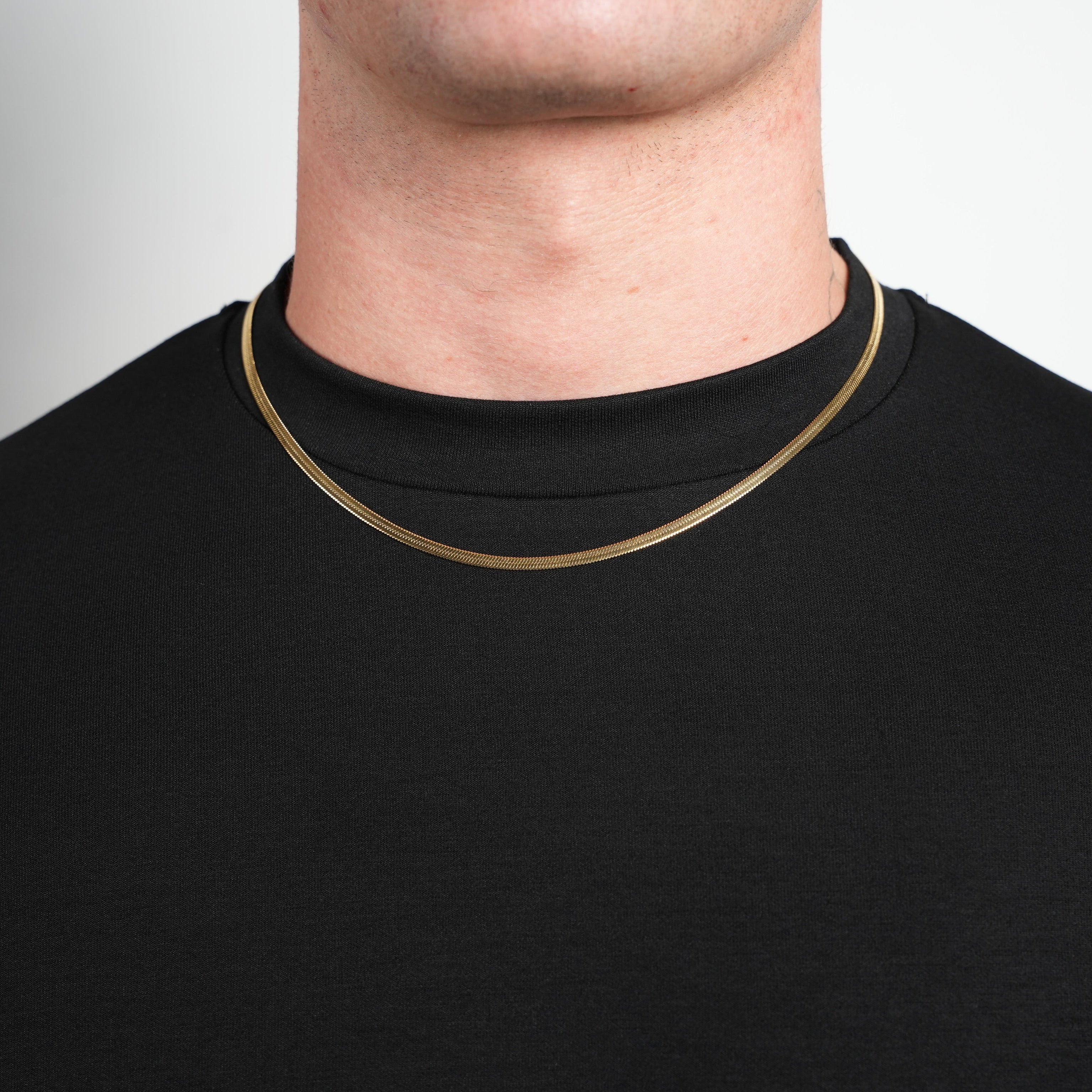 Snake Skin Chain (Gold) 3mm