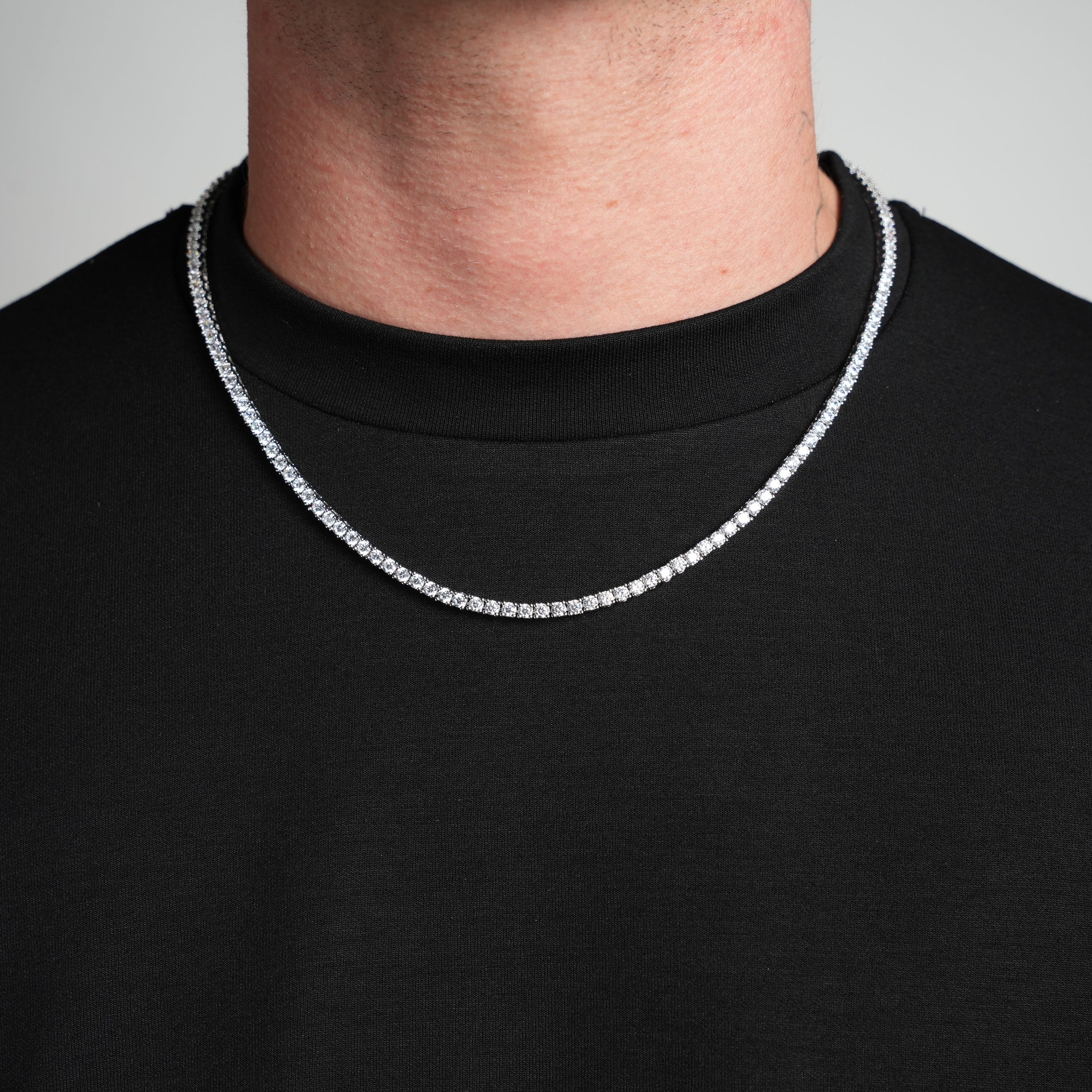 Tennis Chain (Silver) 3mm