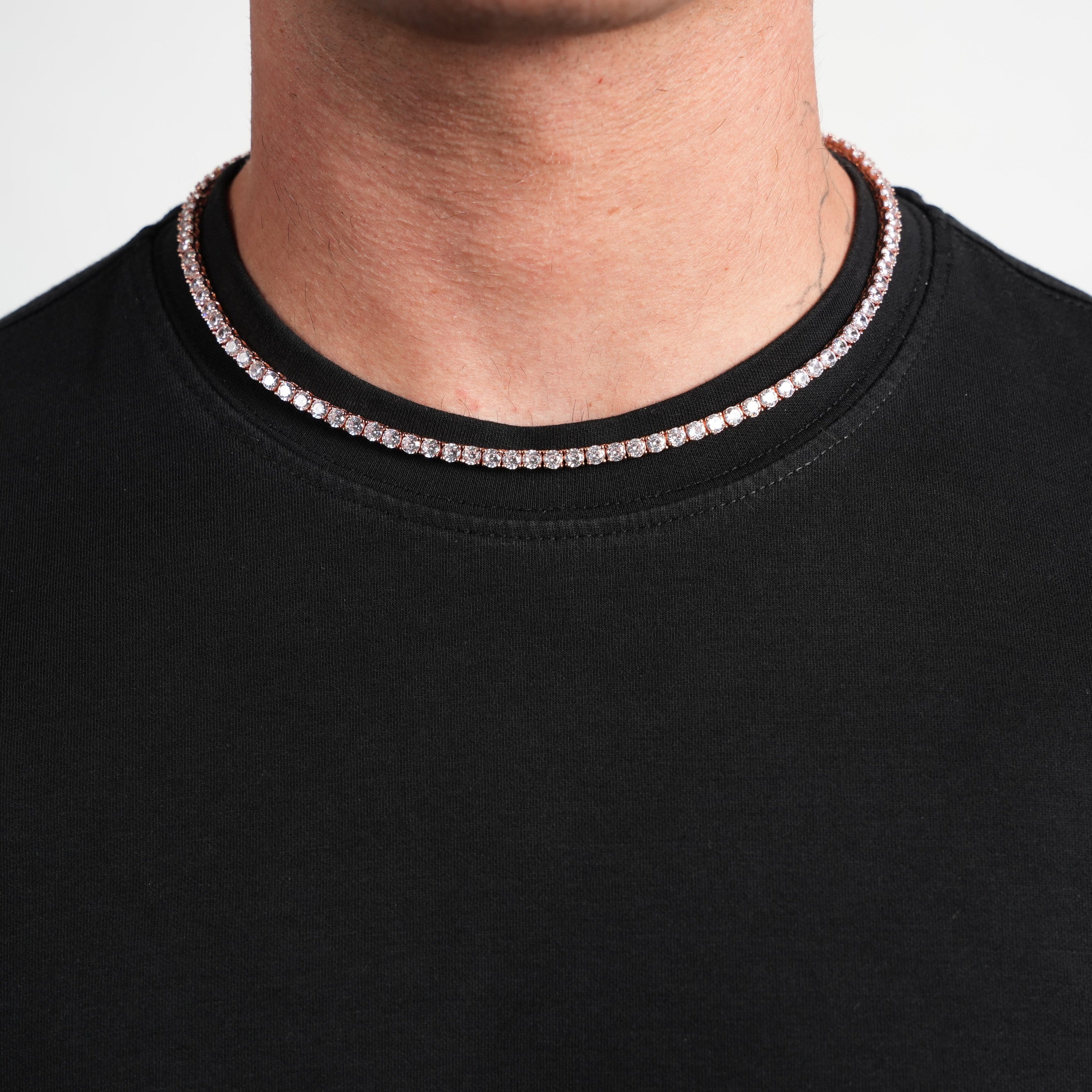 Tennis Chain (Rose Gold) 4mm