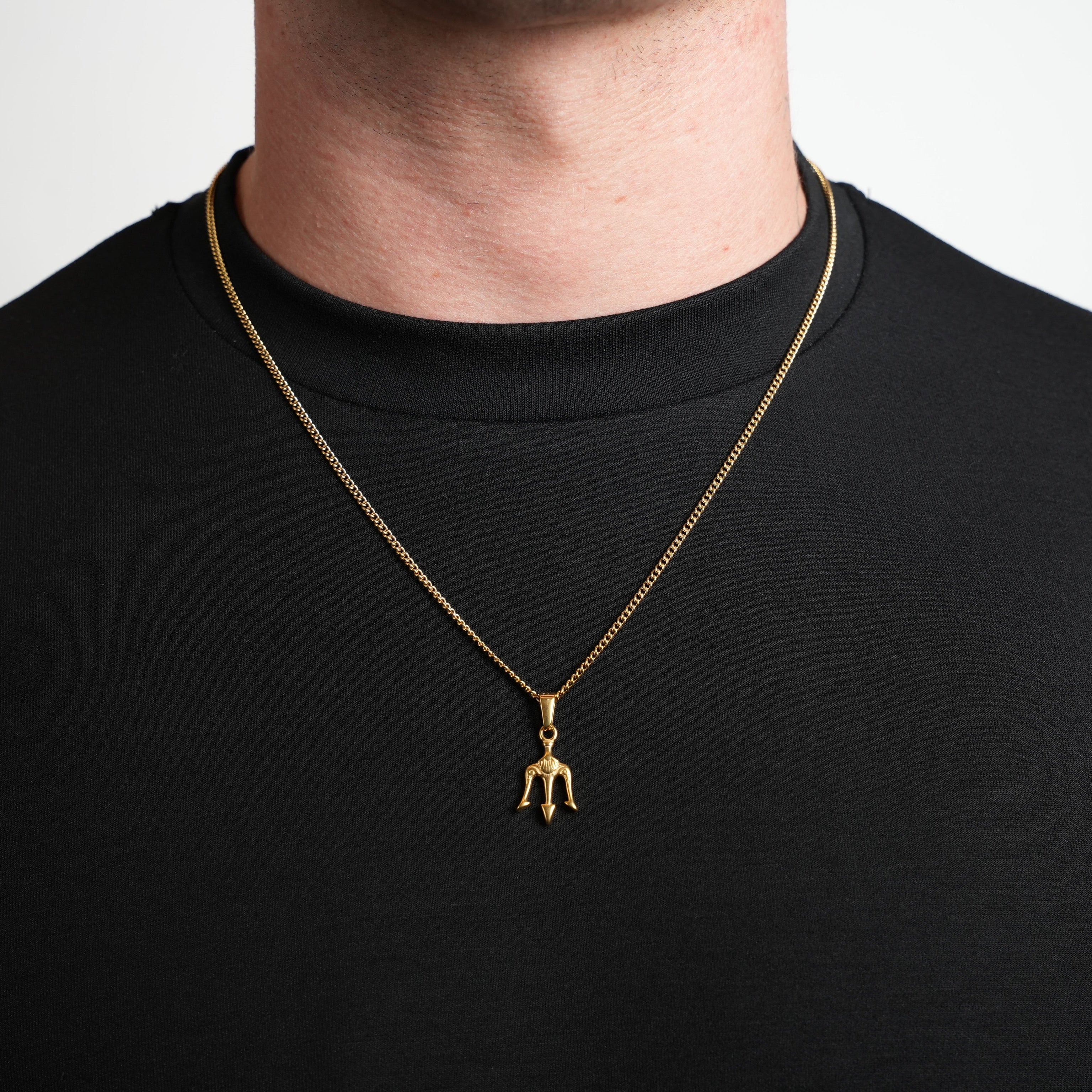 Trident Pendant (Gold)